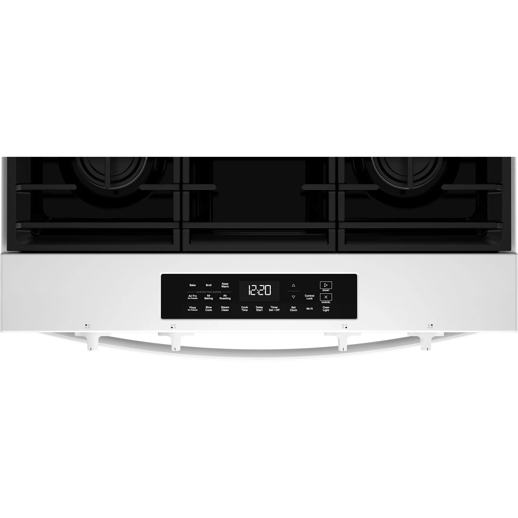 Whirlpool 30-inch Gas Smart Range with Air Cooking Technology and Steam Clean - White (WSGS4530TW) - Image 6
