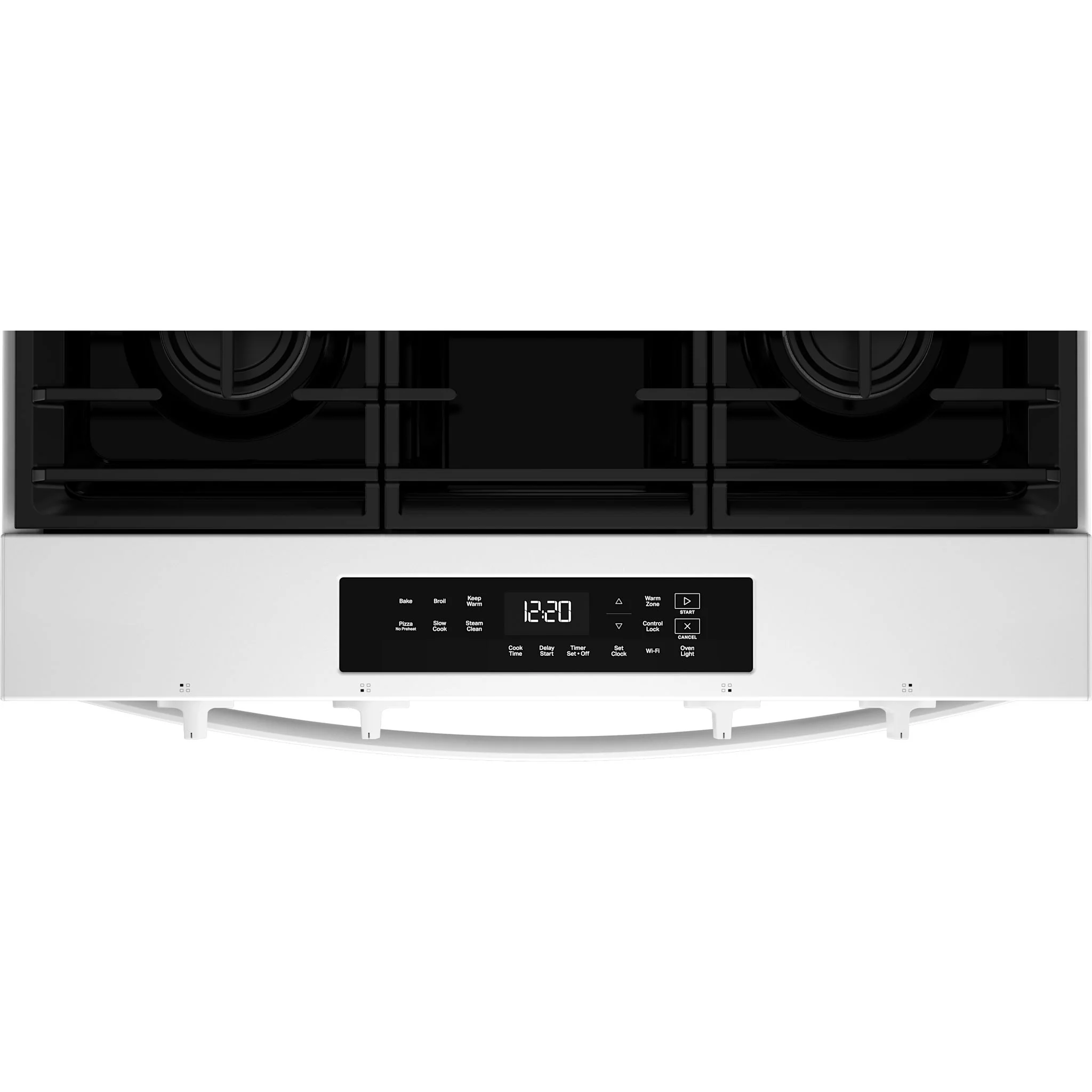 Whirlpool 30-inch Gas Smart Range with No Preheat Mode and Steam Clean - White (WSGS3330TW) - Image 6