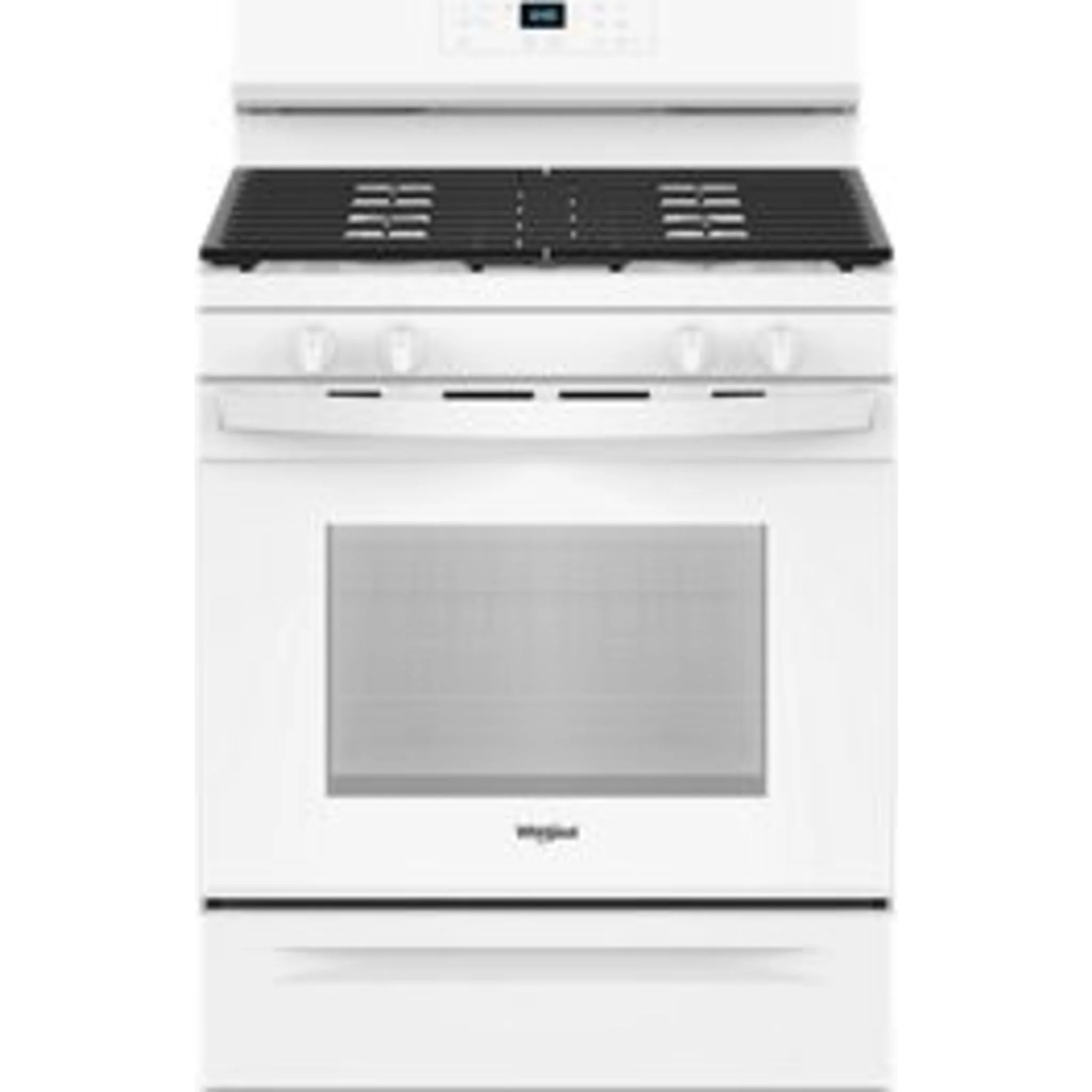 Whirlpool 30-inch Self Clean Gas Range with No Preheat Mode -White (WFGS3530RW) - Image 4