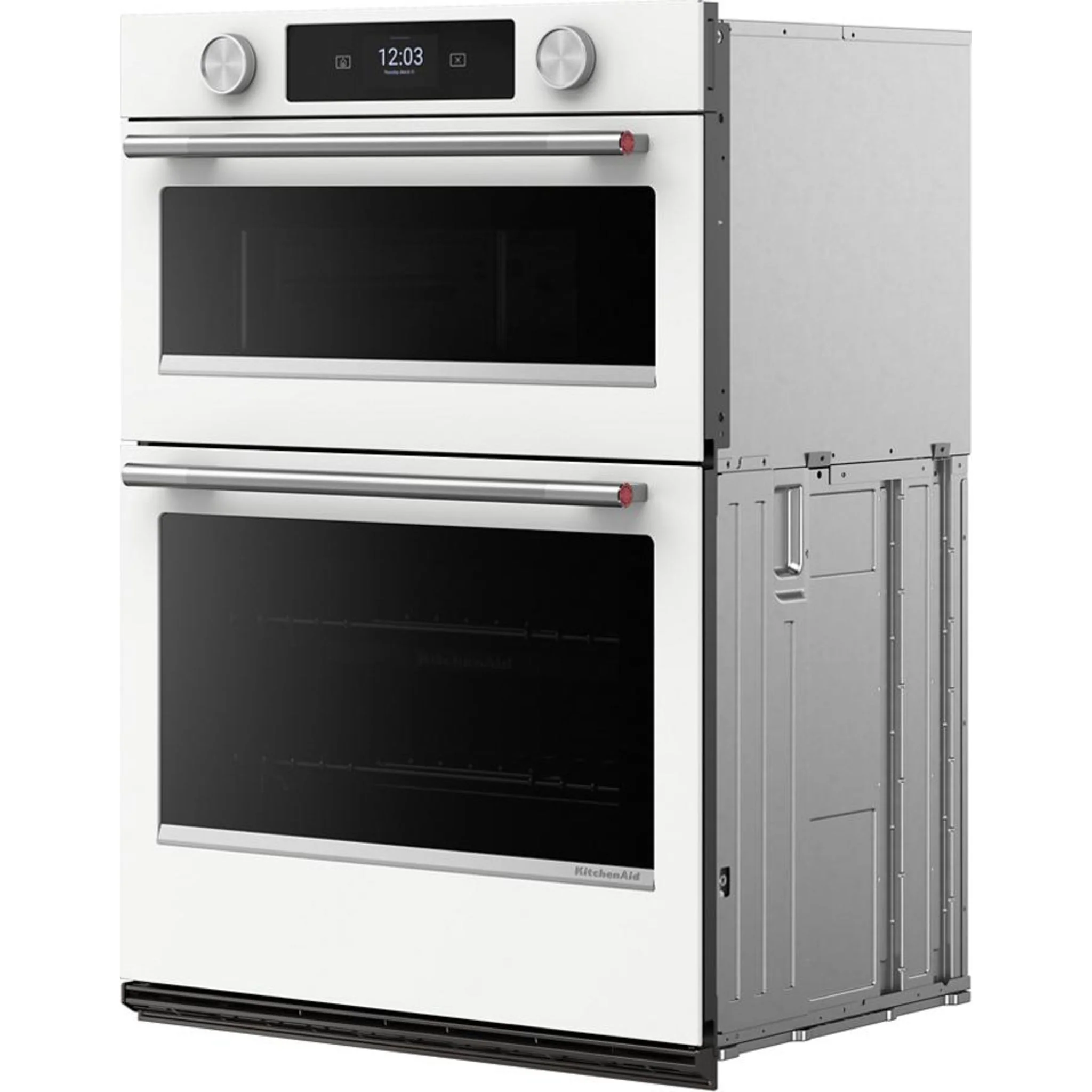 KitchenAid 30-inch Smart Electric Combo Wall Oven with Assisted Cooking Modes - White - White (KOEC730SWH) - Image 9