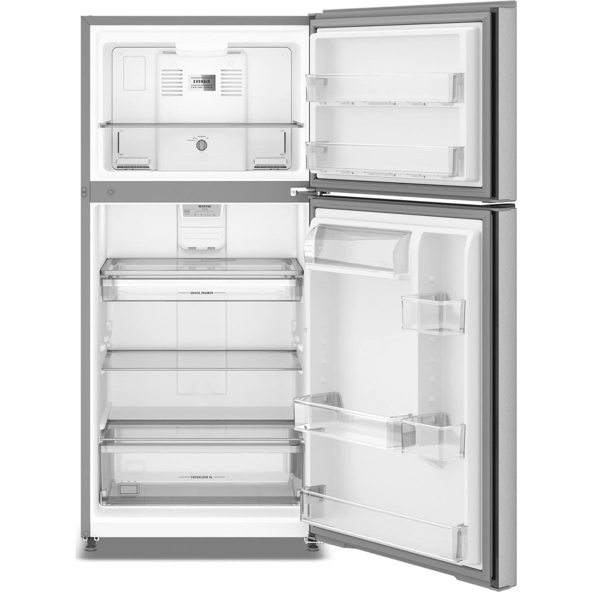 Maytag 30-Inch Wide Top-Freezer Refrigerator with Garage Mode - 19 Cu. Ft. - Fingerprint-Resistant Stainless Finish (MRTX5119SZ) - Image 9
