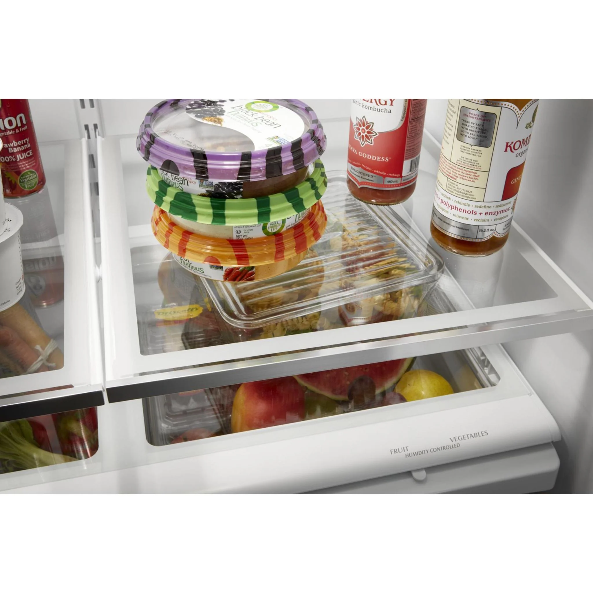 Whirlpool 33-inch Wide French Door Refrigerator - 22 cu. ft. -Black (WRFF5333PB) - Image 10