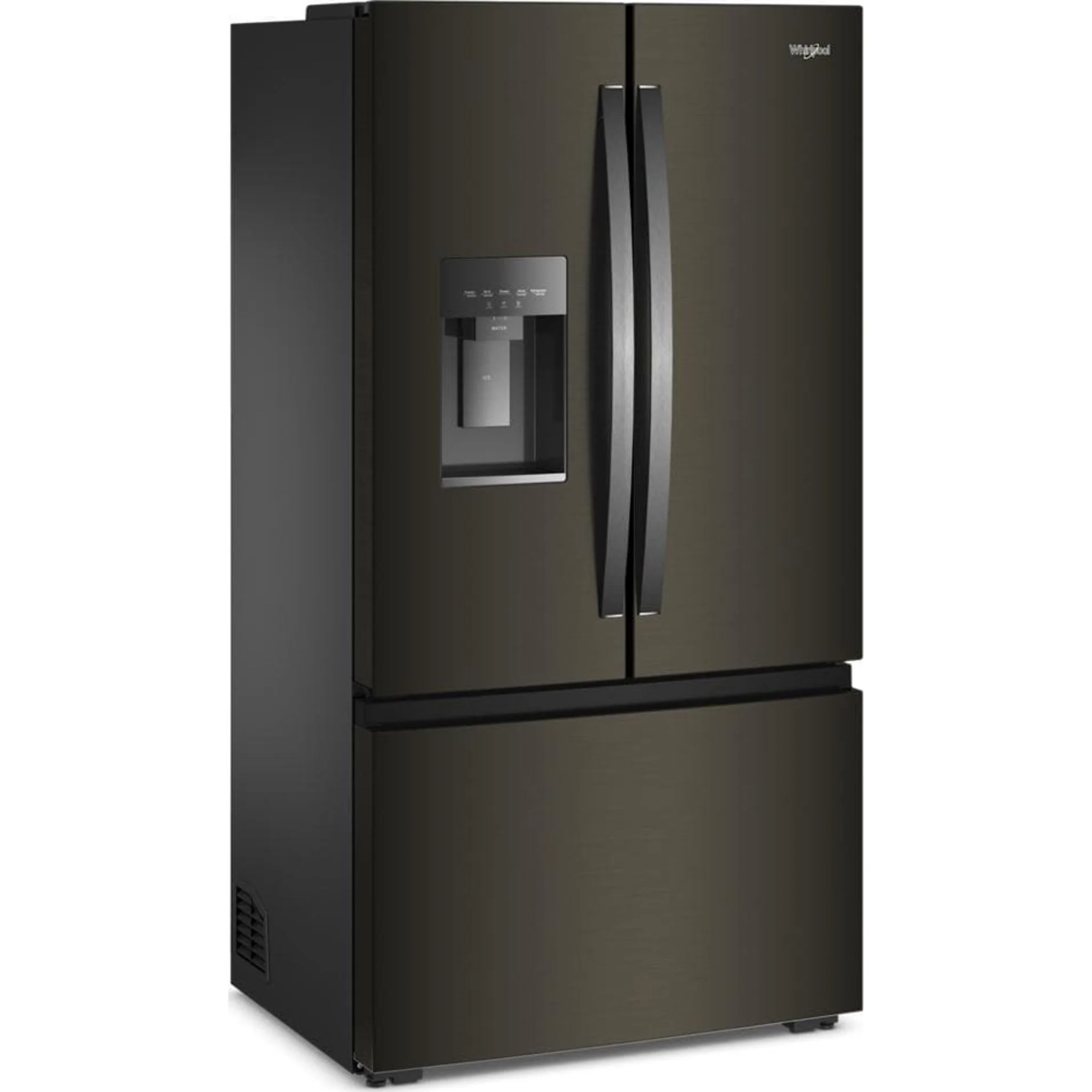 Whirlpool 36-inch Wide True Counter Depth 3-Door French Door Refrigerator - 23.4 cu. ft. - Black Stainless Finish (WRFC5036RV) - Image 8
