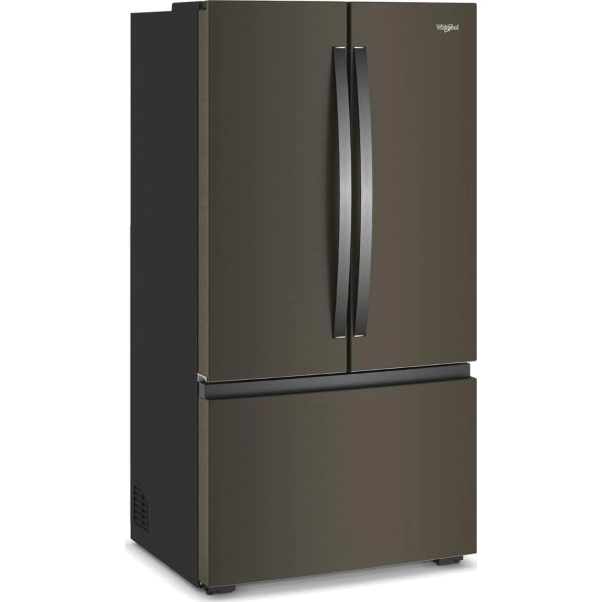 Whirlpool 36-inch Wide True Counter Depth 3-Door French Door Refrigerator - 24 cu. ft. - Black Stainless Finish (WRFC3036RV) - Image 8