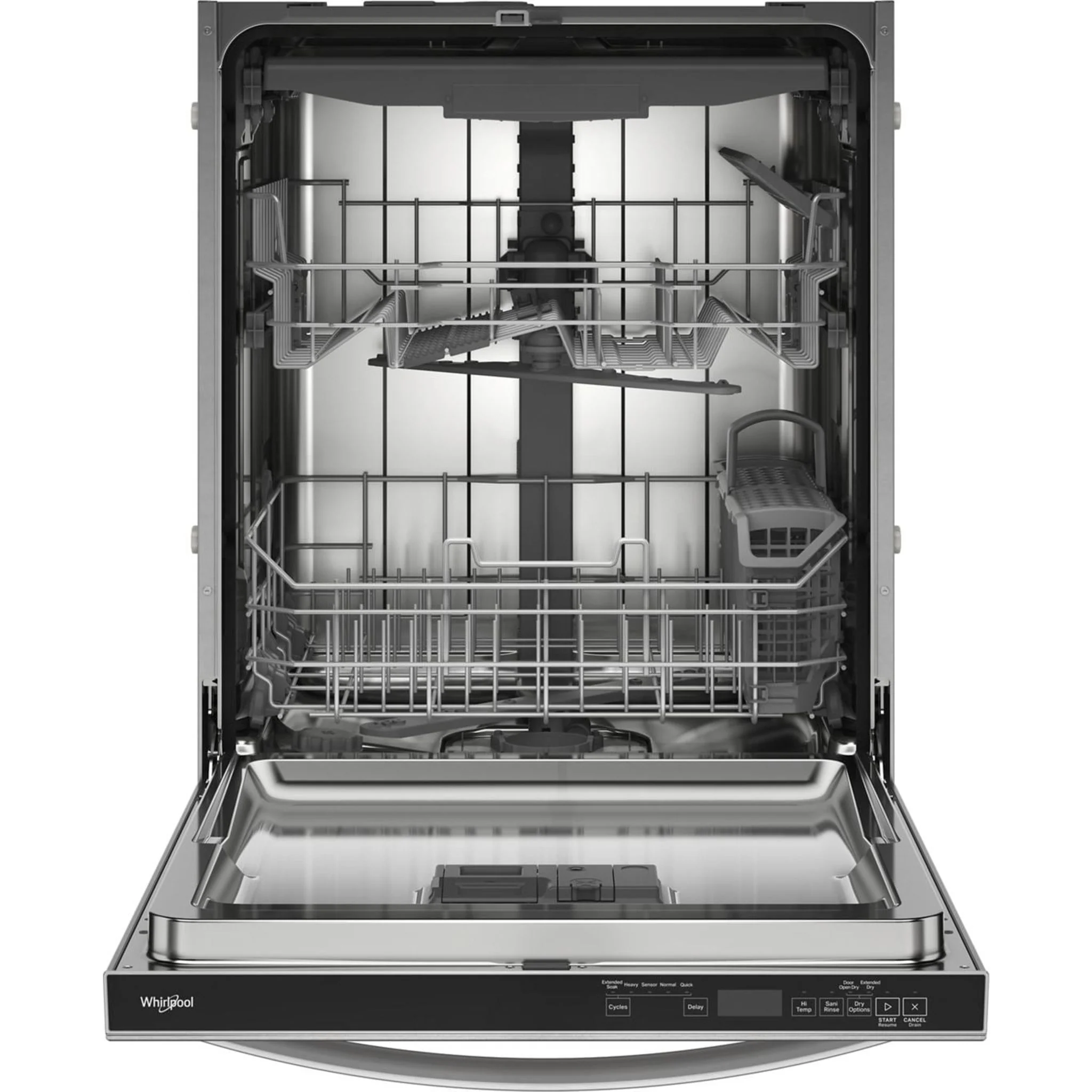 Whirlpool 44 dBA Dishwasher Accessible Flush with Cabinets with 3rd Rack -Stainless Steel (WDT550SAPZ) - Image 23