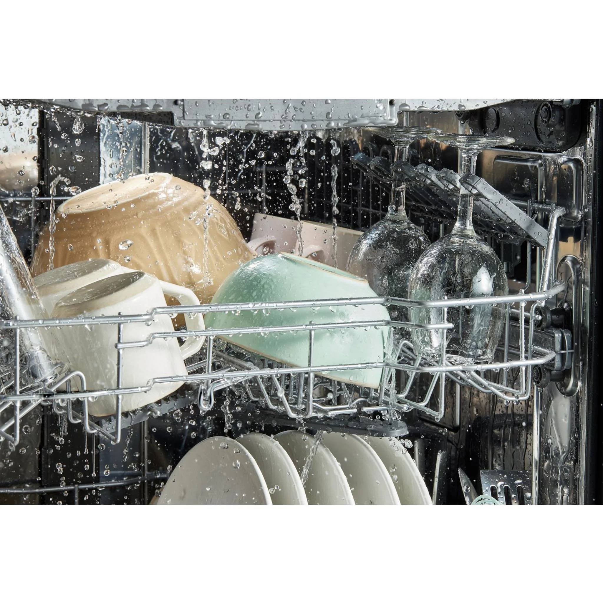 Whirlpool 44 dBA Dishwasher Flush with Cabinets with 3rd Rack -Black (WDT550SAPB) - Image 21