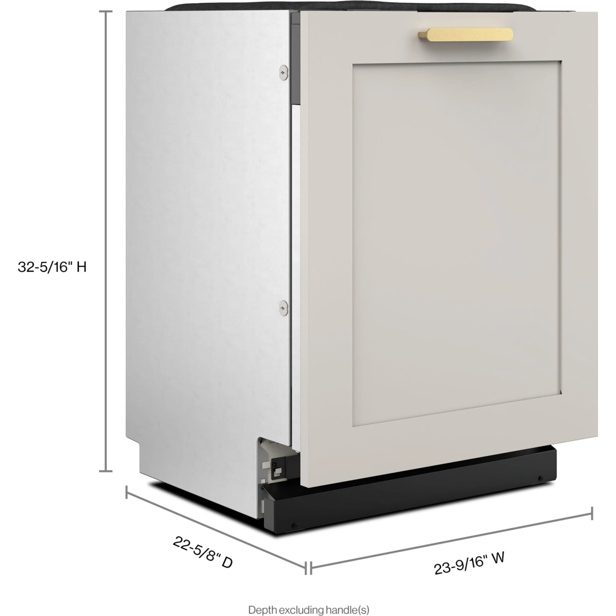KitchenAid 44 dBA Panel-Ready Two-Rack Flush Dishwasher with Door-Open Dry System -Panel Ready (KDTF324PPA) - Image 5
