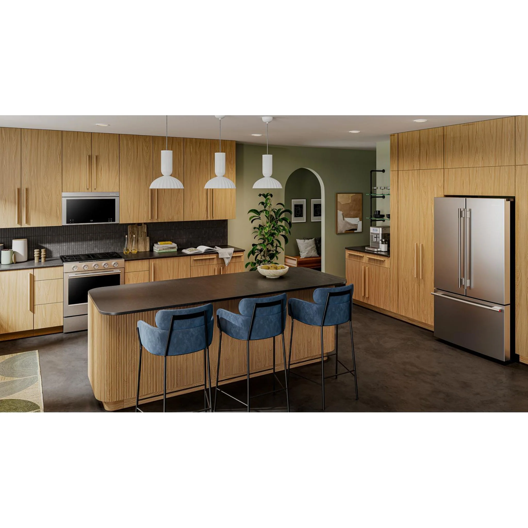 KitchenAid 5.0 Cu. Ft. Smart Slide-in Gas Range with Convection Cooking Modes -Fingerprint Resistant Stainless Steel (KSGS330SPS) - Image 24