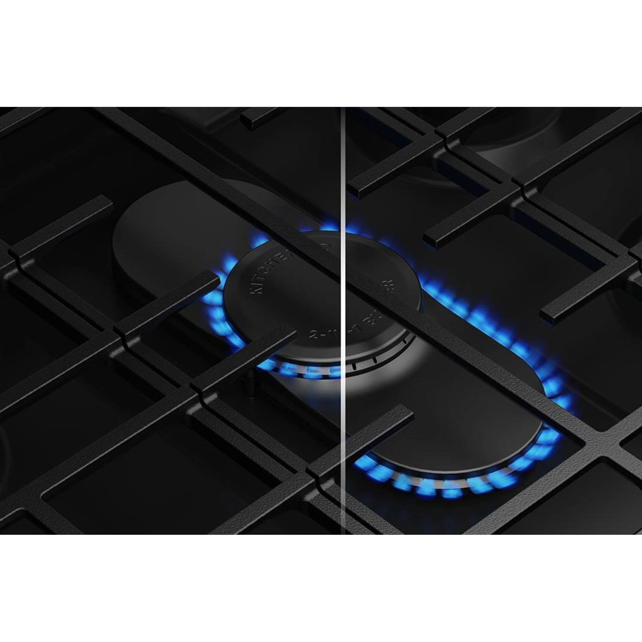 KitchenAid 5.0 Cu. Ft. Smart Slide-in Gas Range with Convection Cooking Modes and 2-in-1 Burner -Black Ore (KSGS530SBE) - Image 25