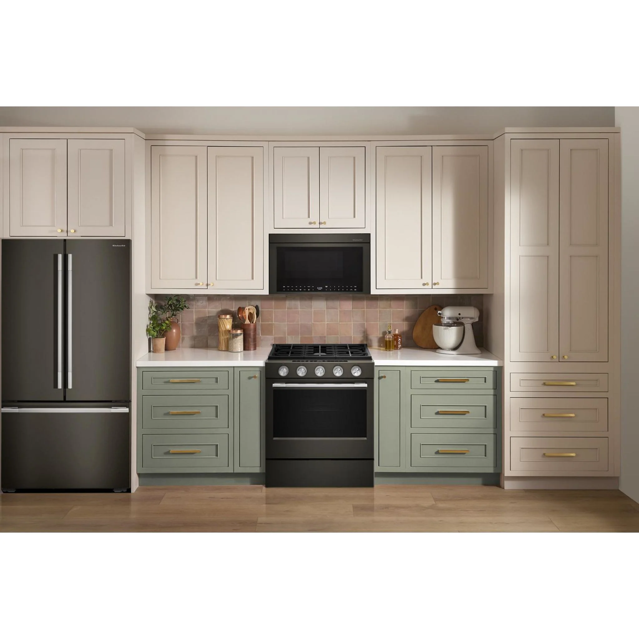 KitchenAid 5.0 Cu. Ft. Smart Slide-in Gas Range with Convection Cooking Modes and 2-in-1 Burner -Black Ore (KSGS530SBE) - Image 38