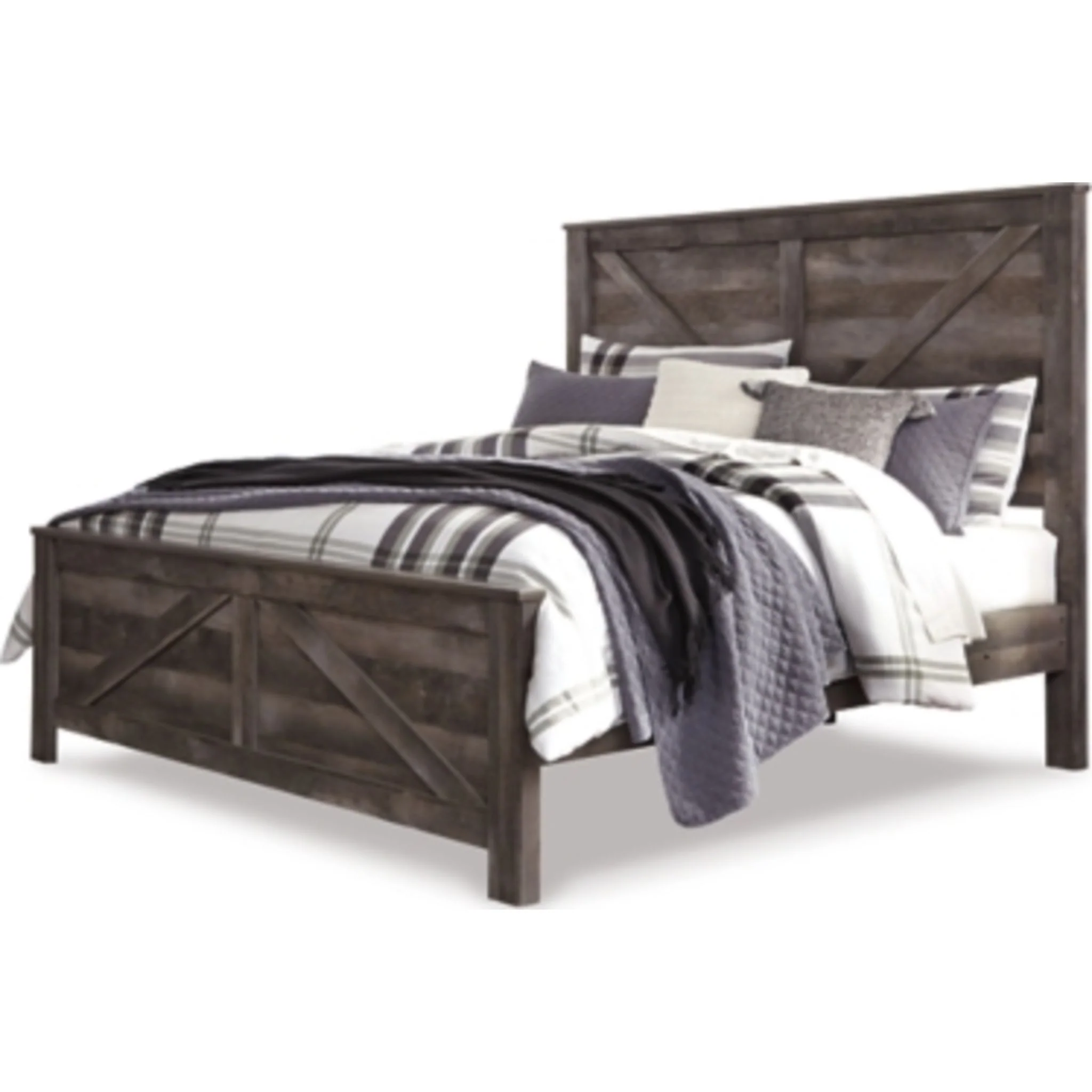 Wynnlow 5 Piece Crossbuck Panel Bedroom - Image 10