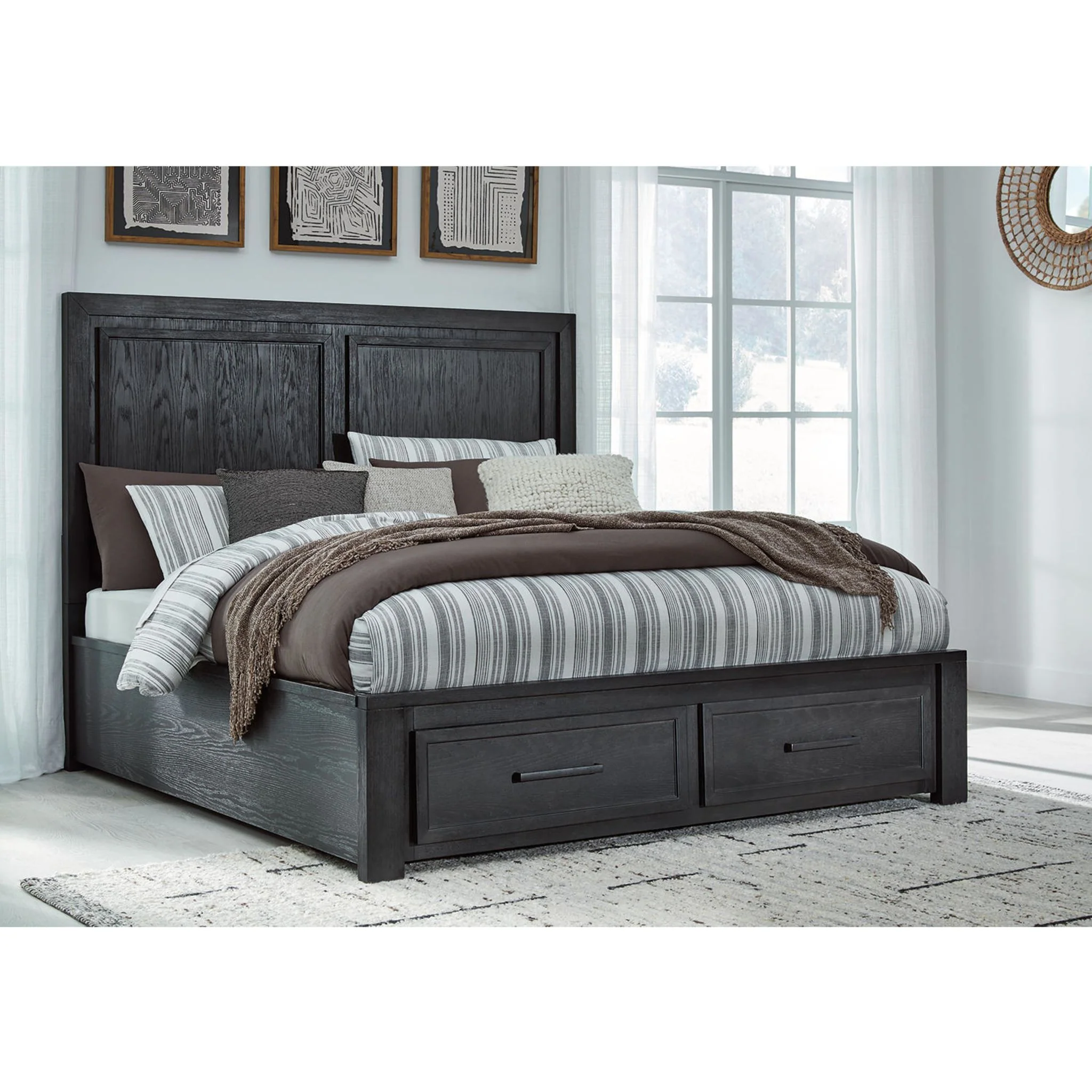 Foyland 5 Piece Queen Storage Bedroom - Image 13