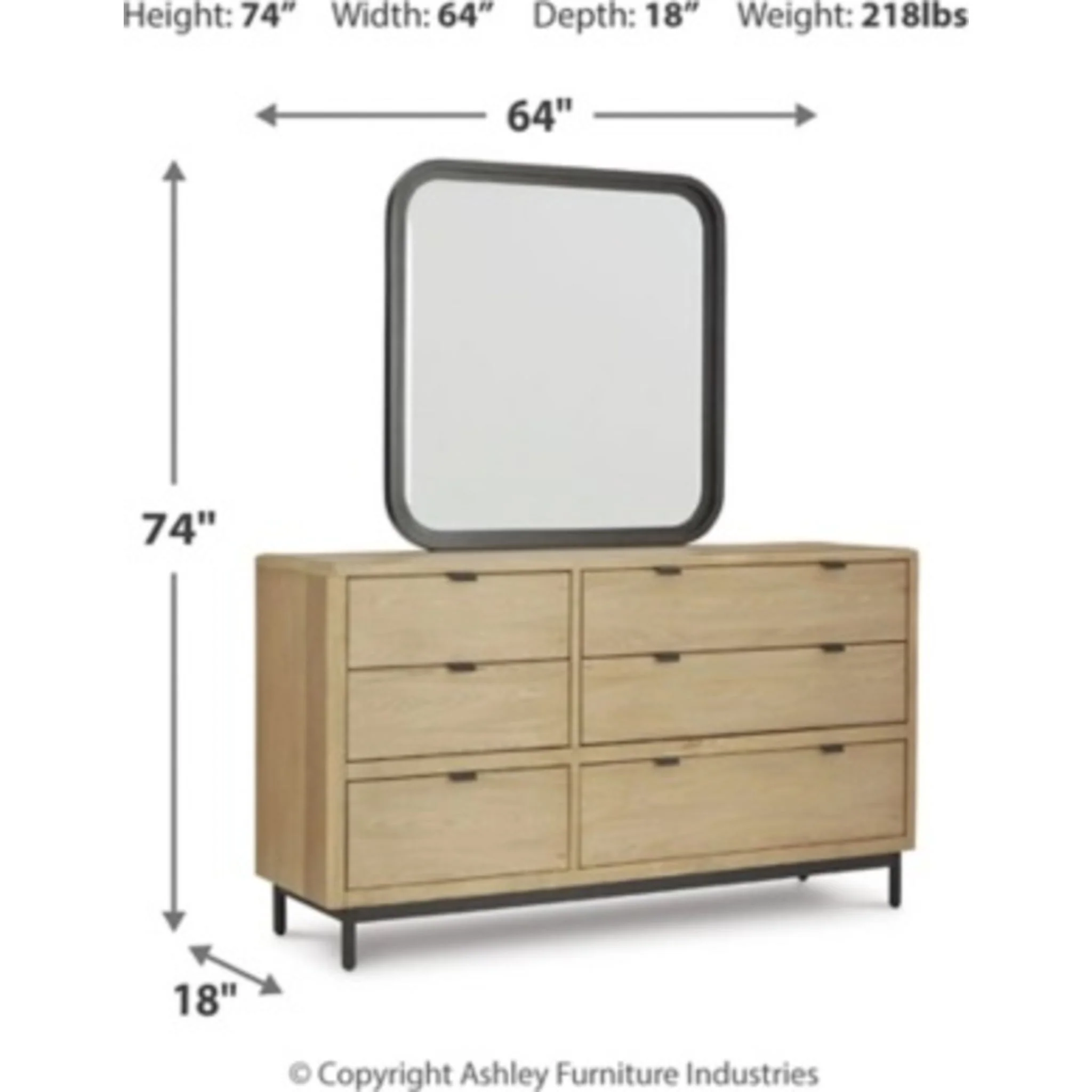 Freslowe-Exclusive 5 Piece Queen Upholstered Bedroom - Image 7