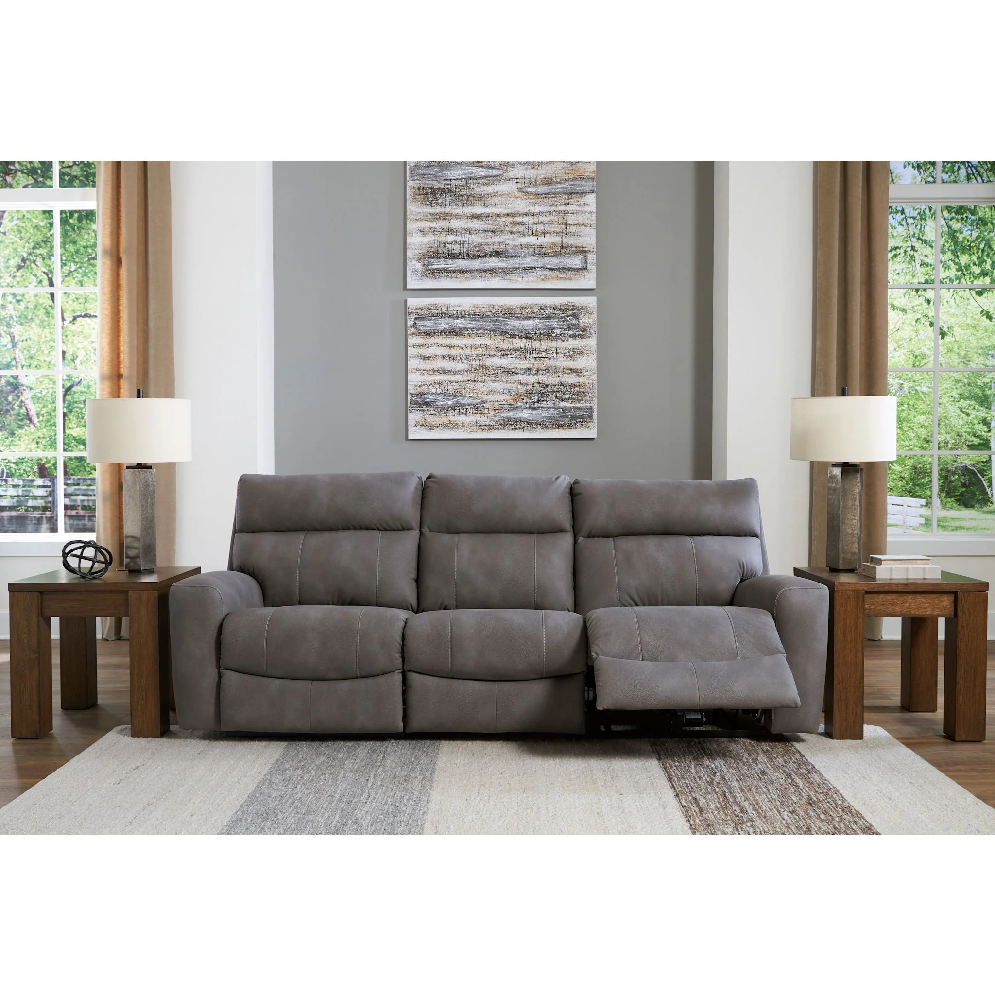 Next-Gen Durapella 3 Piece Power Reclining Sectional - Image 2