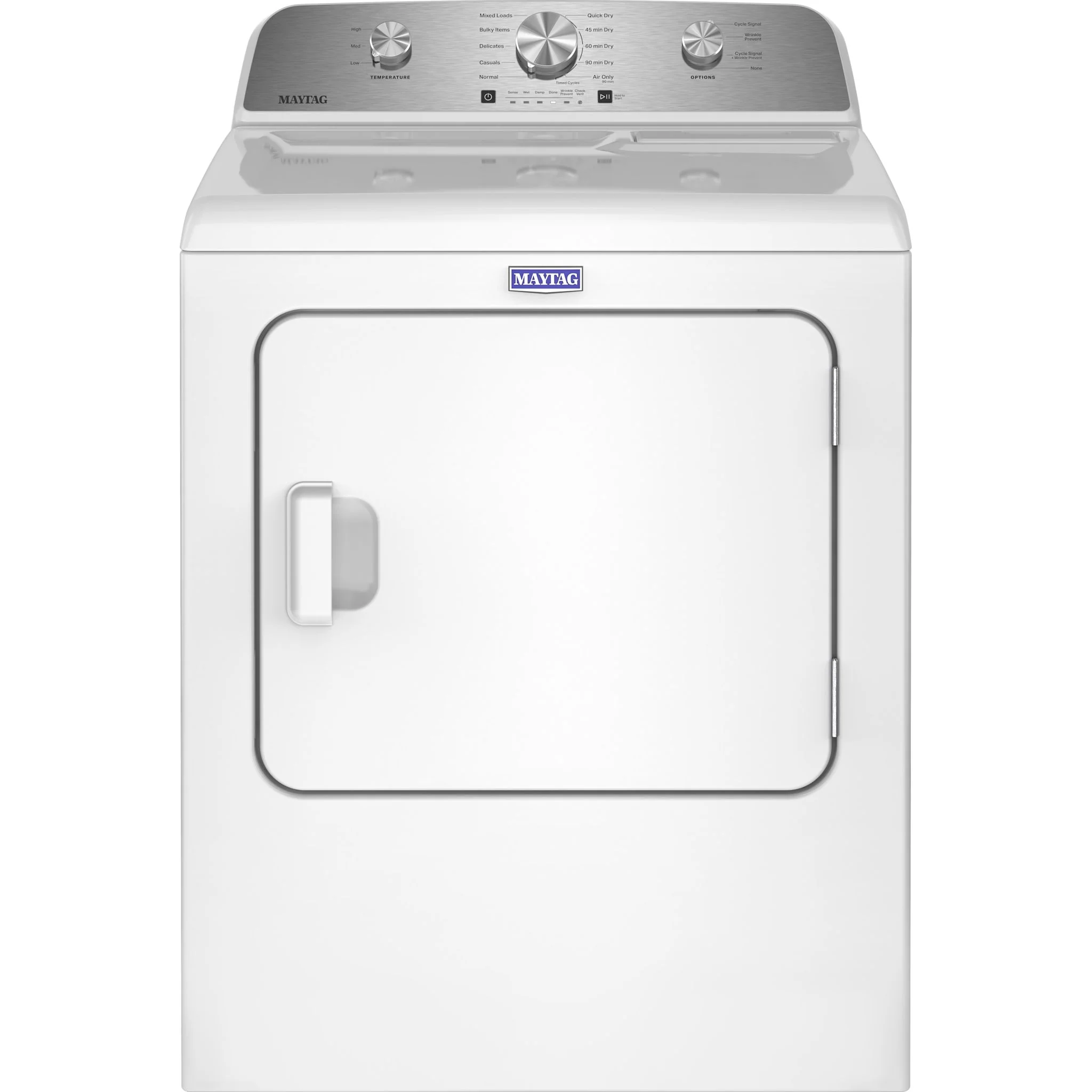 Maytag 7.0 Cu. Ft. Capacity Electric Dryer - White (YMED4205SW) - Image 4