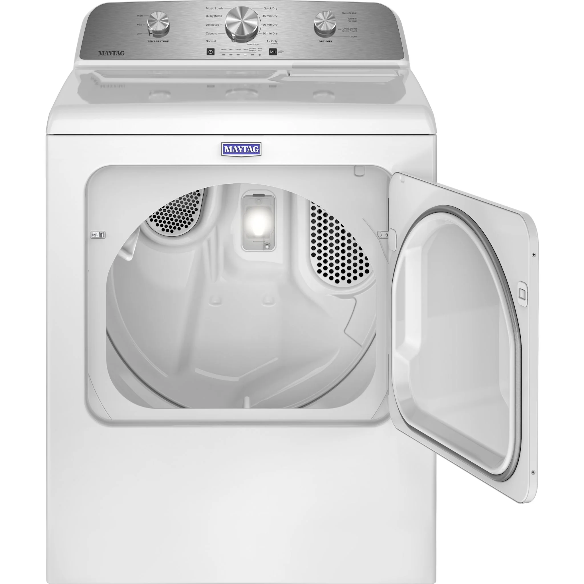 Maytag 7.0 Cu. Ft. Capacity Electric Dryer - White (YMED4205SW) - Image 7