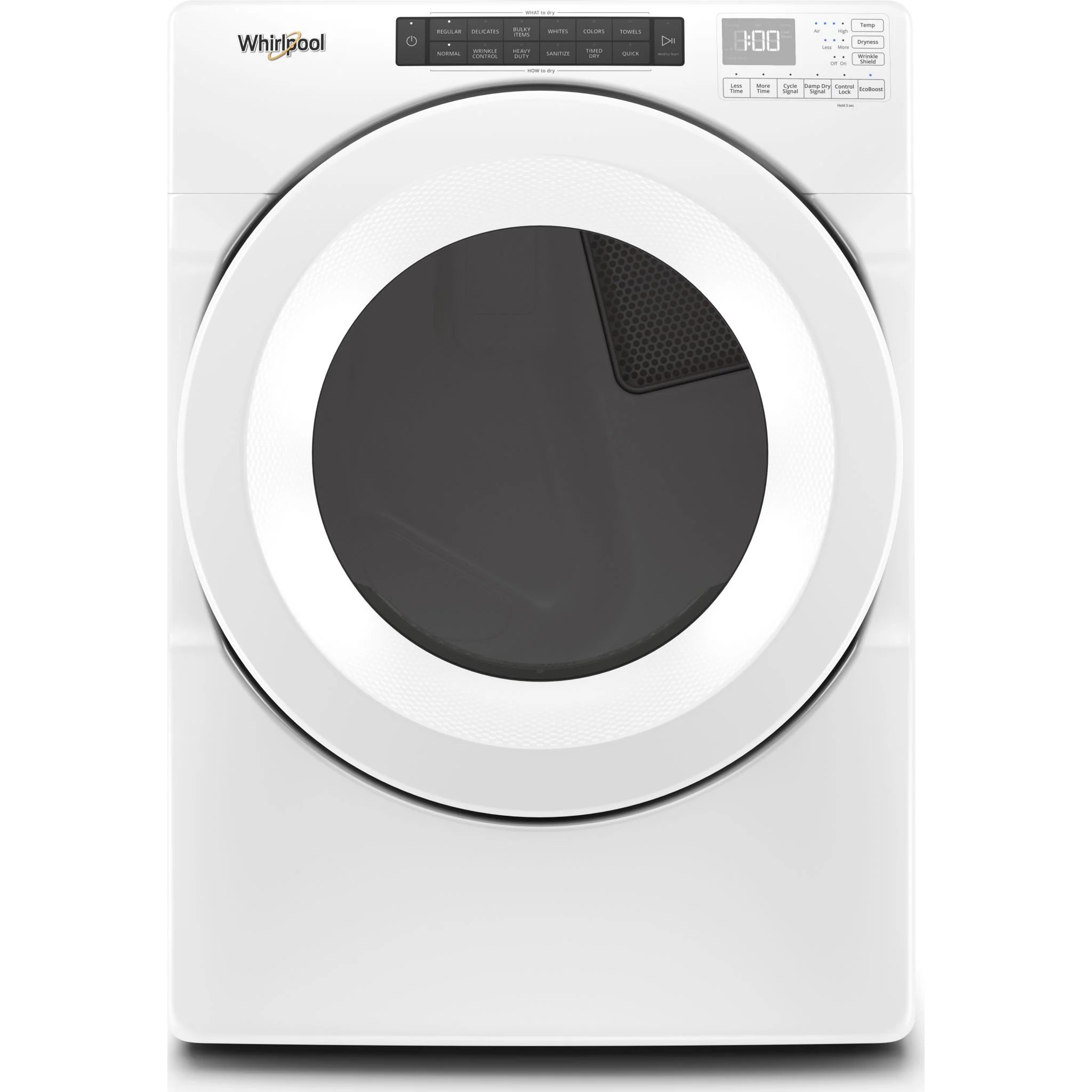 Whirlpool 7.4 cu. ft. Front Load Electric Dryer with Intuitive Touch Controls -White (YWED5620HW) - Image 15