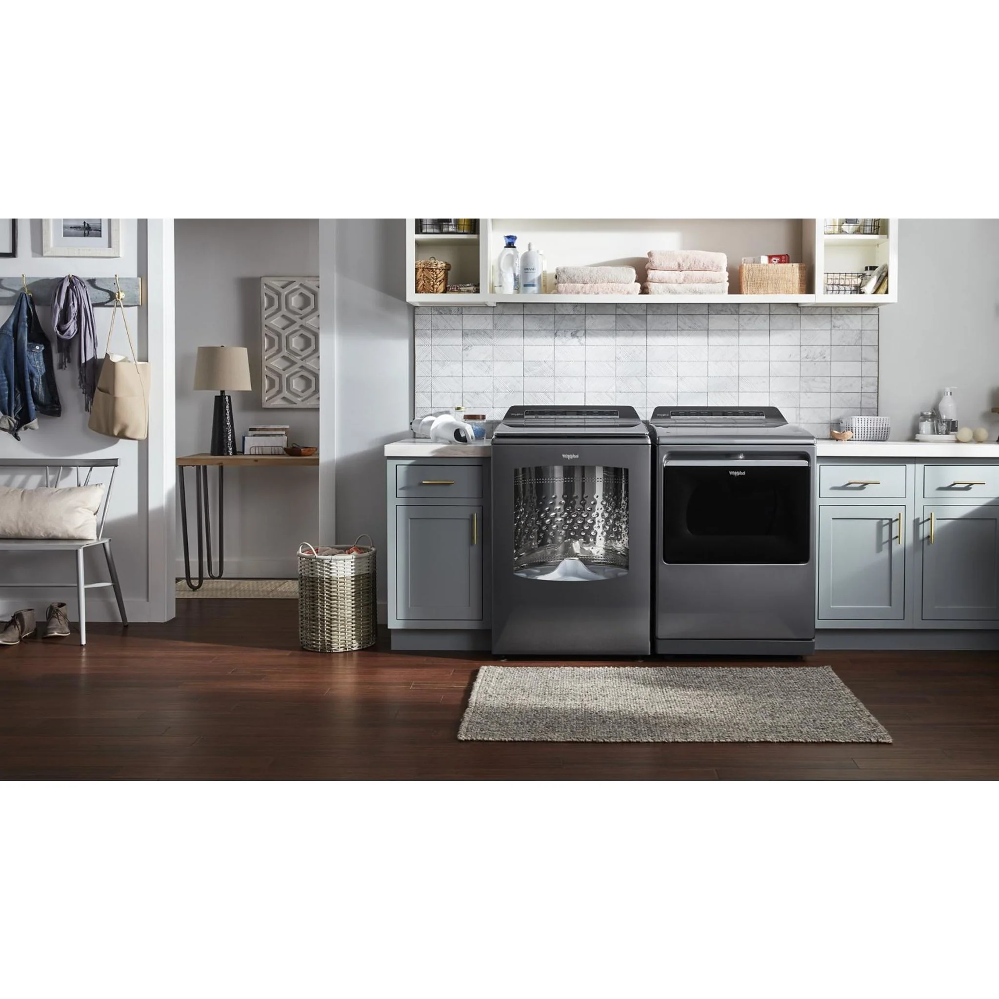 Whirlpool 7.4 cu. ft. Top Load Gas Dryer with Advanced Moisture Sensing -Chrome Shadow (WGD8127LC) - Image 20