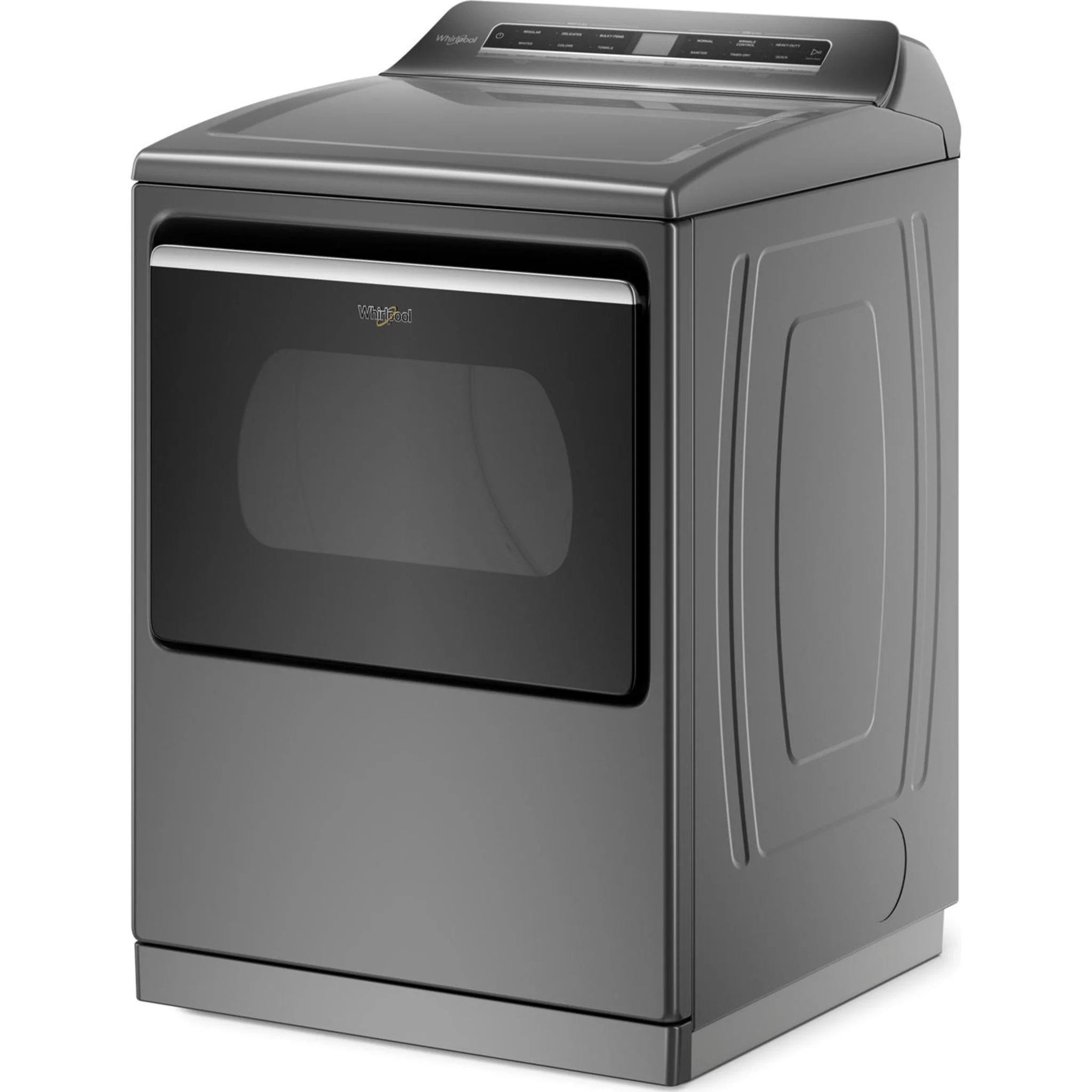 Whirlpool 7.4 cu. ft. Top Load Gas Dryer with Advanced Moisture Sensing -Chrome Shadow (WGD8127LC) - Image 6