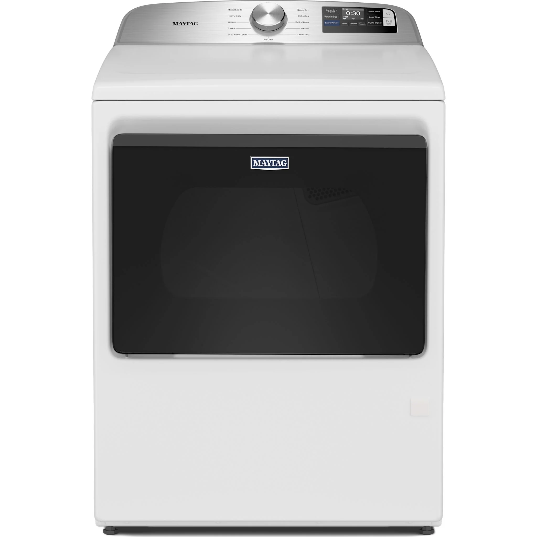 Maytag 7.4 Cu. Ft. Top Load Gas Dryer with Extra Power and Advanced Moisture Sensing - White (MGD6205RW) - Image 2