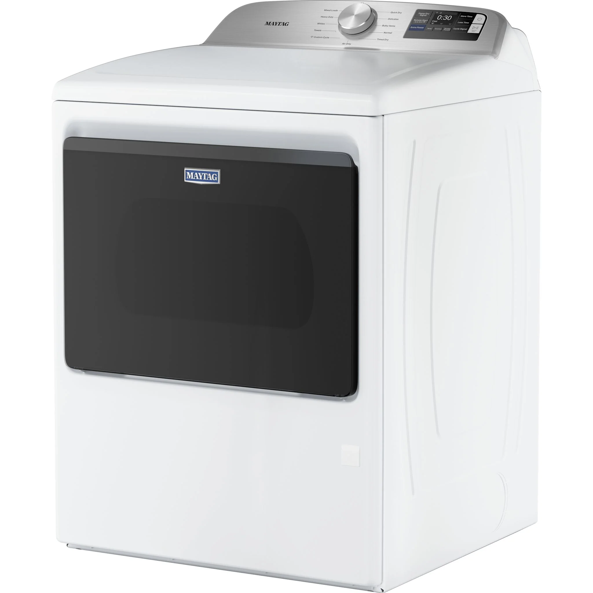 Maytag 7.4 Cu. Ft. Top Load Gas Dryer with Extra Power and Advanced Moisture Sensing - White (MGD6205RW) - Image 3