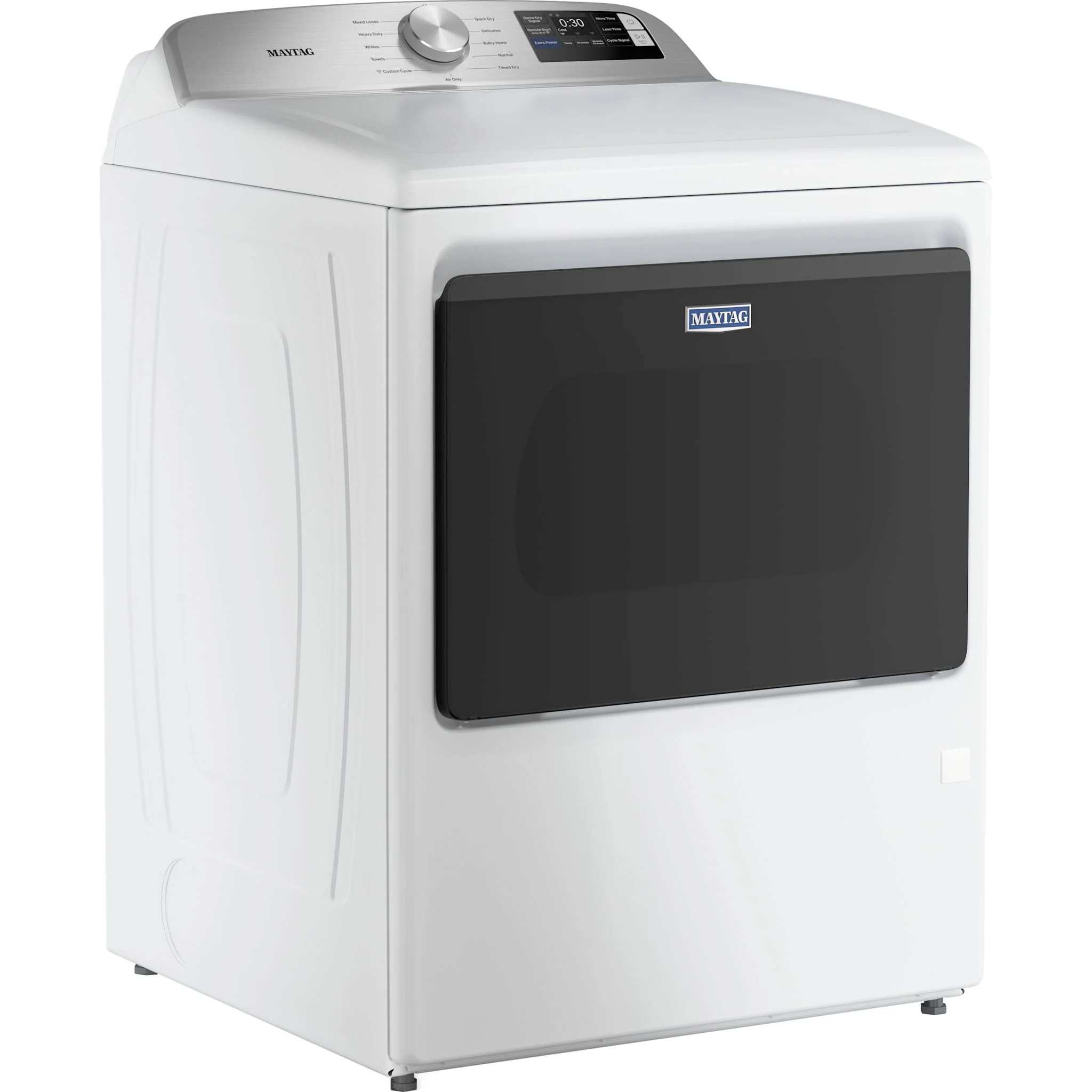 Maytag 7.4 Cu. Ft. Top Load Gas Dryer with Extra Power and Advanced Moisture Sensing - White (MGD6205RW) - Image 4