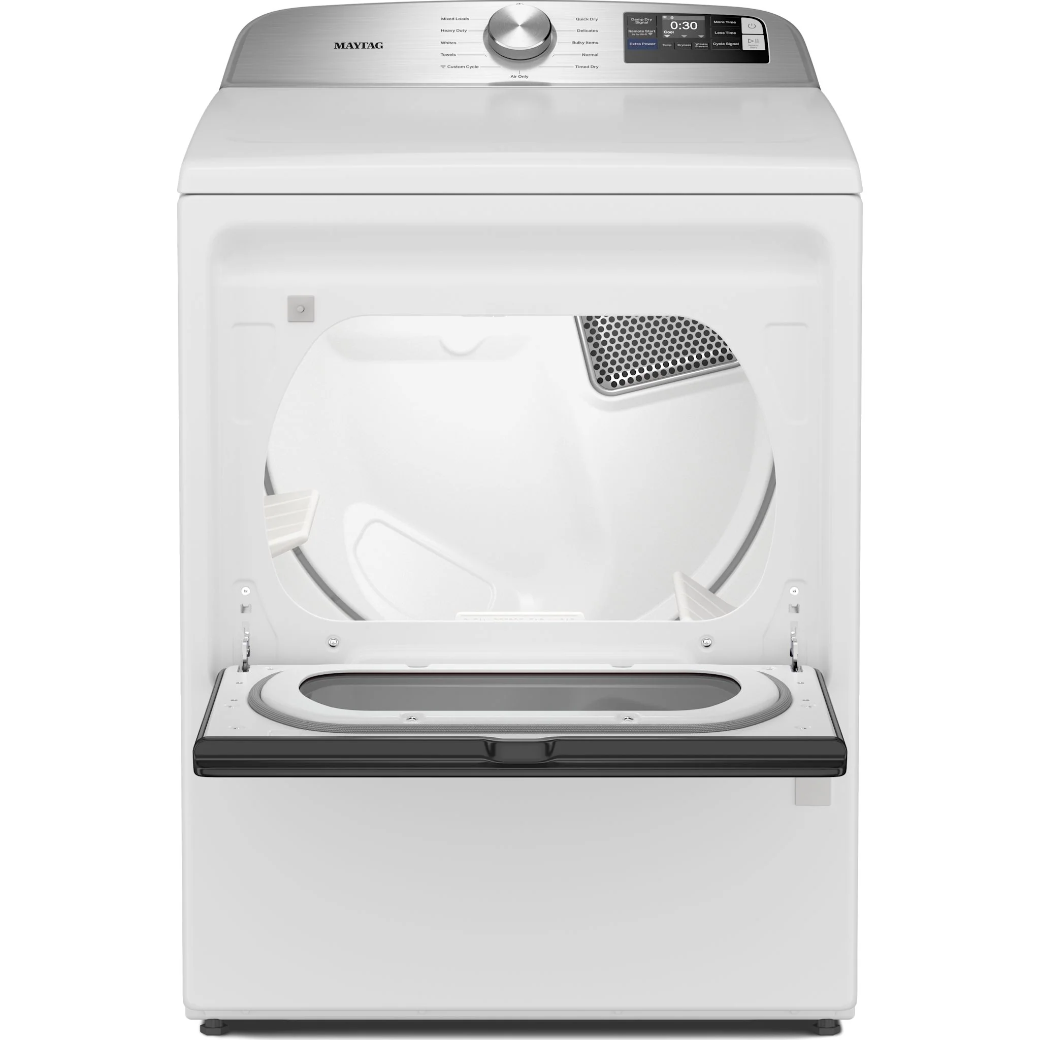 Maytag 7.4 Cu. Ft. Top Load Gas Dryer with Extra Power and Advanced Moisture Sensing - White (MGD6205RW) - Image 6