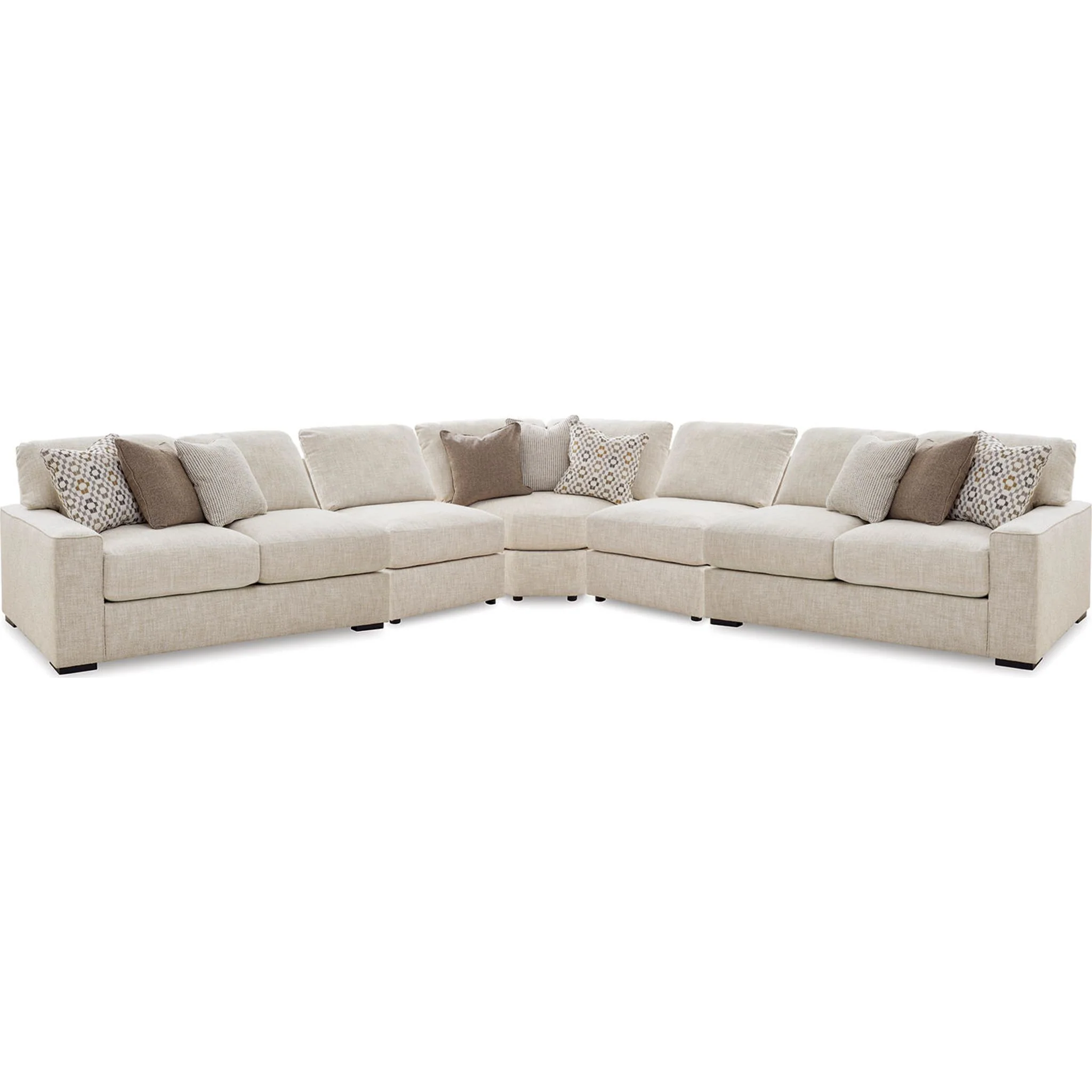 Abberson-Exclusive 5 Piece Sectional - Image 2