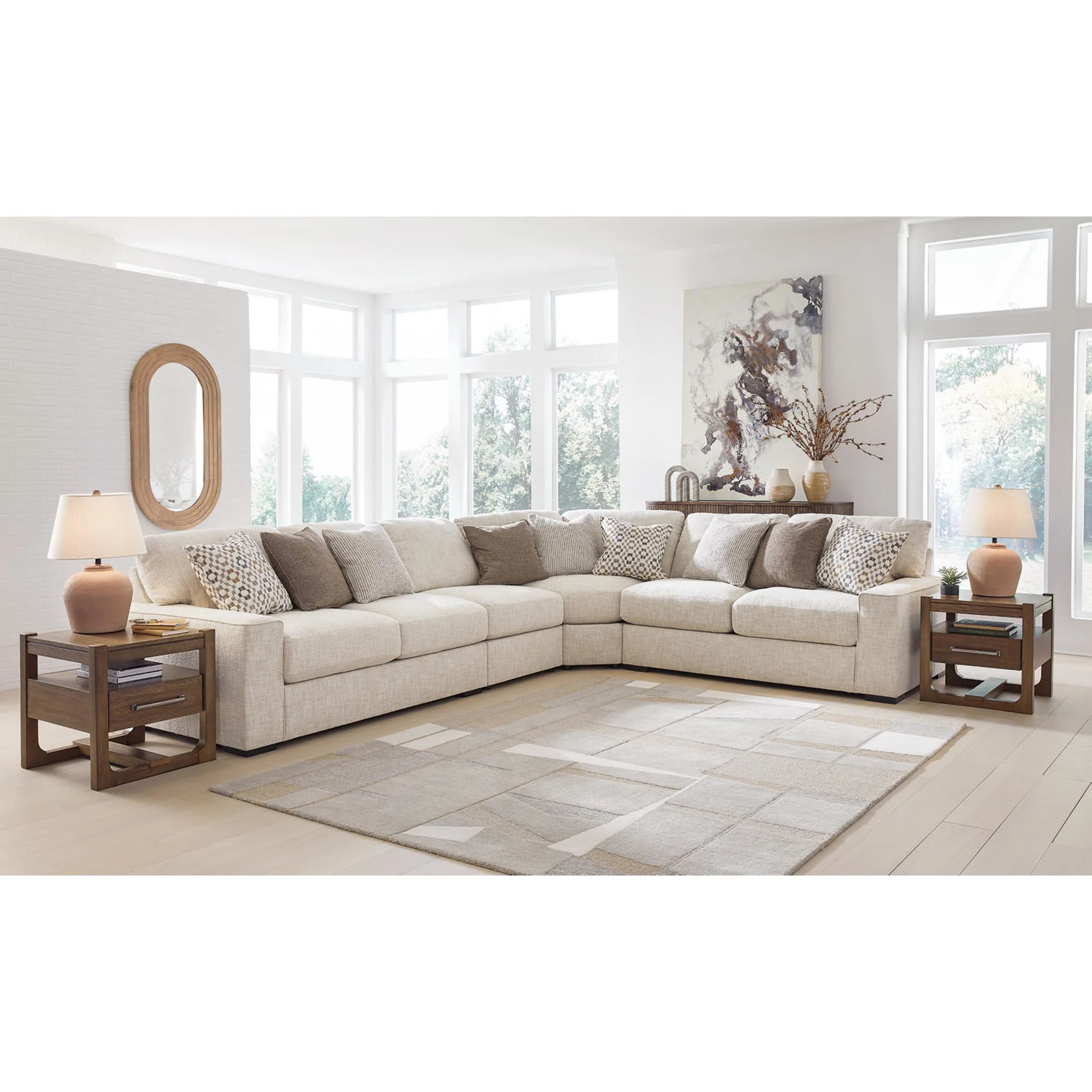 Abberson-Exclusive 4 Piece Sectional - Image 12