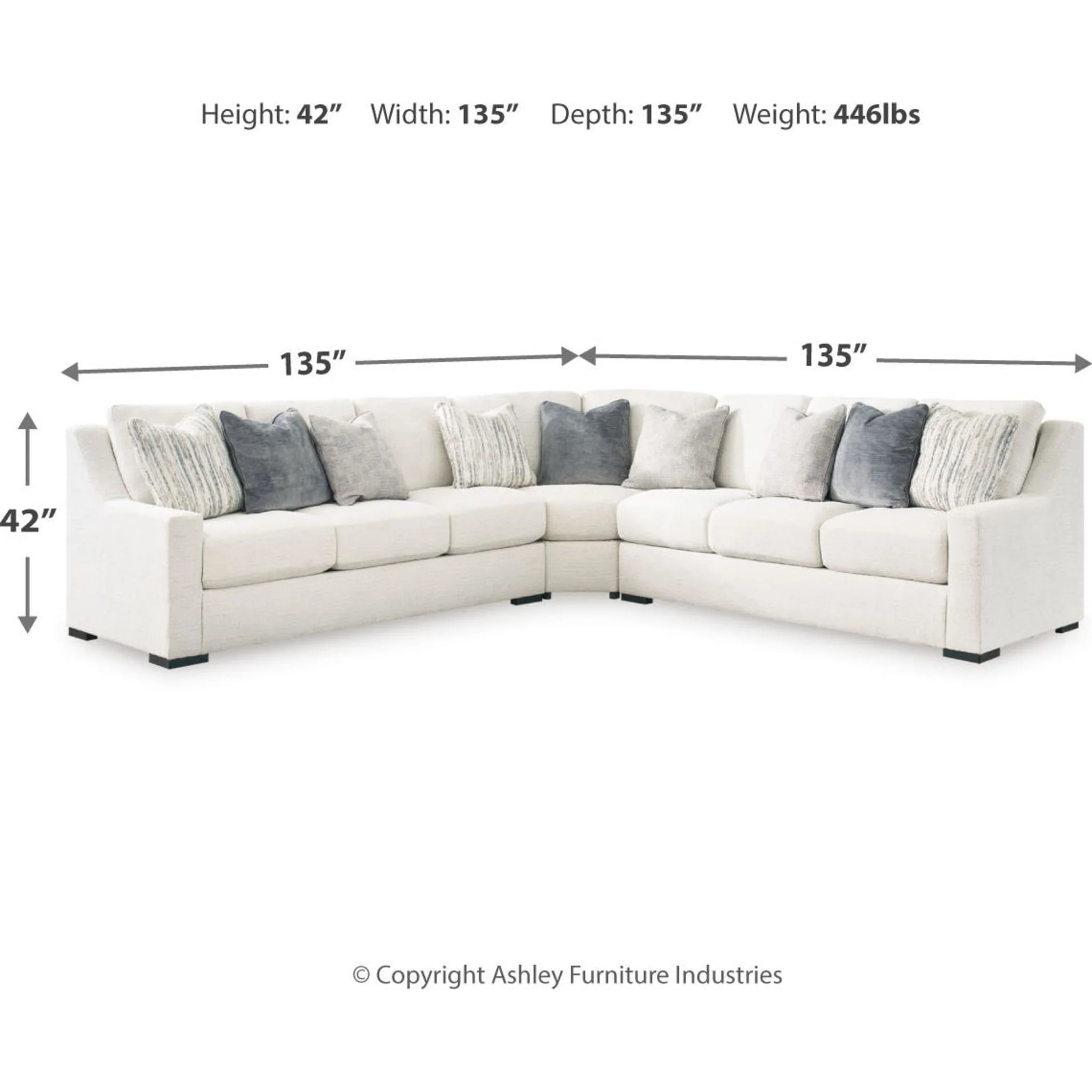 Accomplished-Exclusive 3 Piece Sectional - Image 10