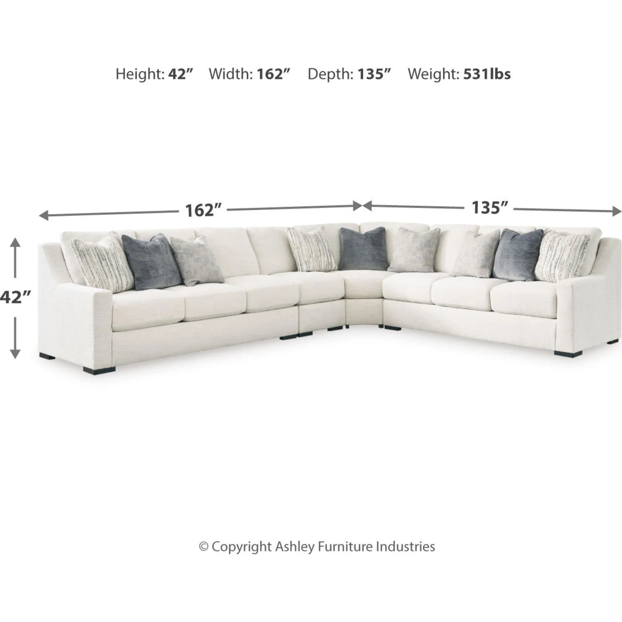 Accomplished-Exclusive 4 Piece Sectional - Image 10
