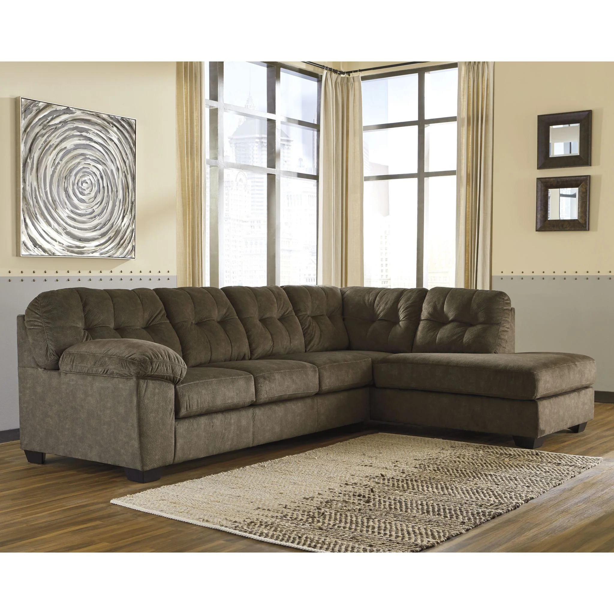 Accrington 2 Piece Sectional with Chaise - Image 2