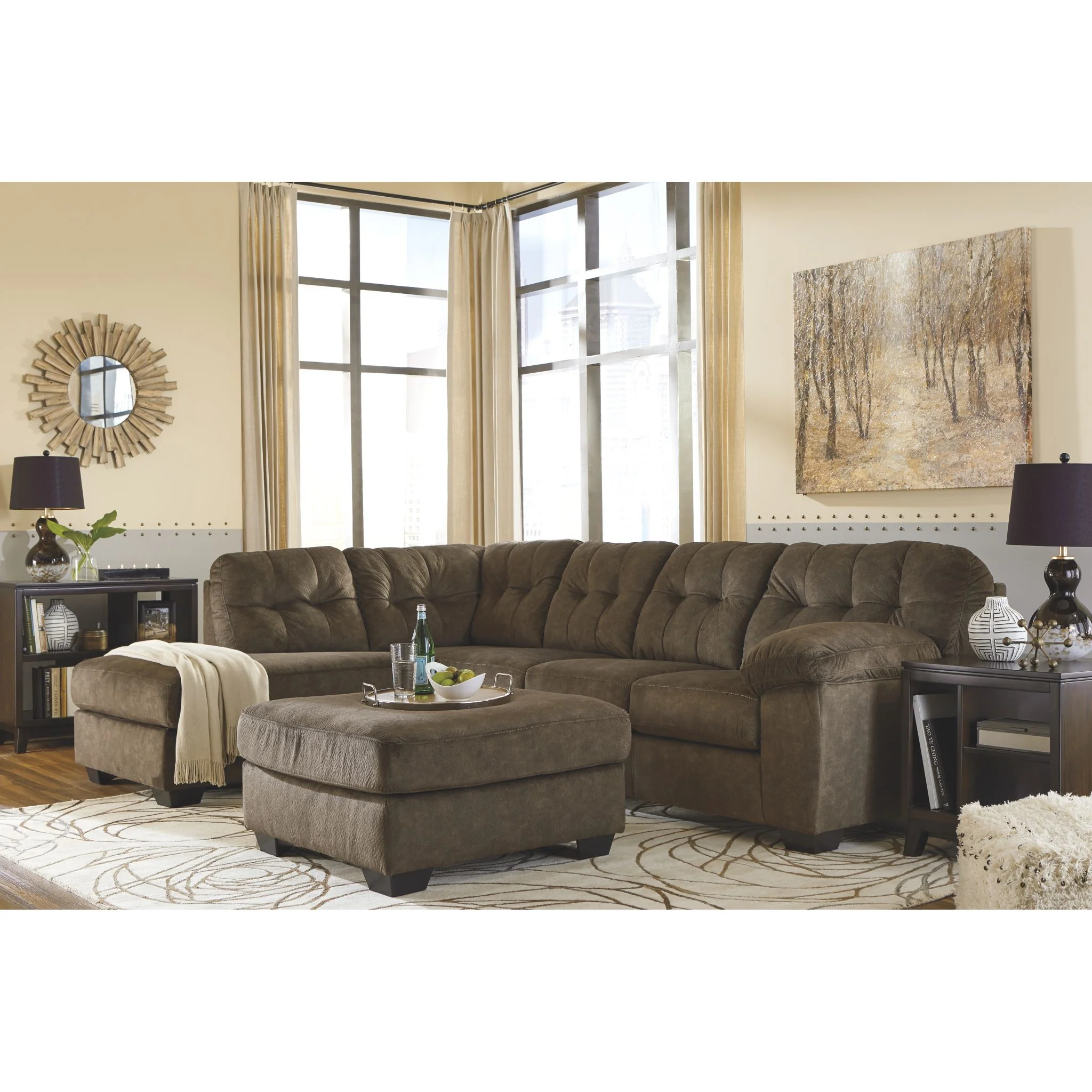 Accrington 2 Piece Sectional with Chaise - Image 2
