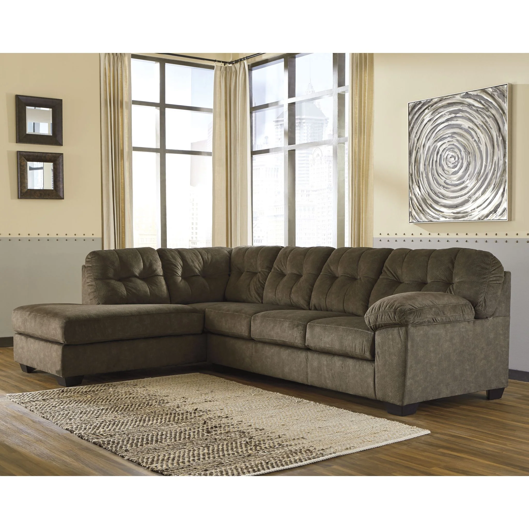 Accrington 2 Piece Sectional with Chaise - Image 3