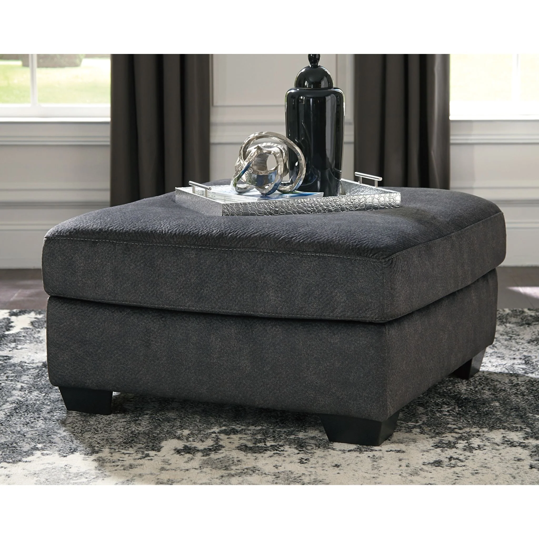 Accrington Oversized Accent Ottoman - Image 2