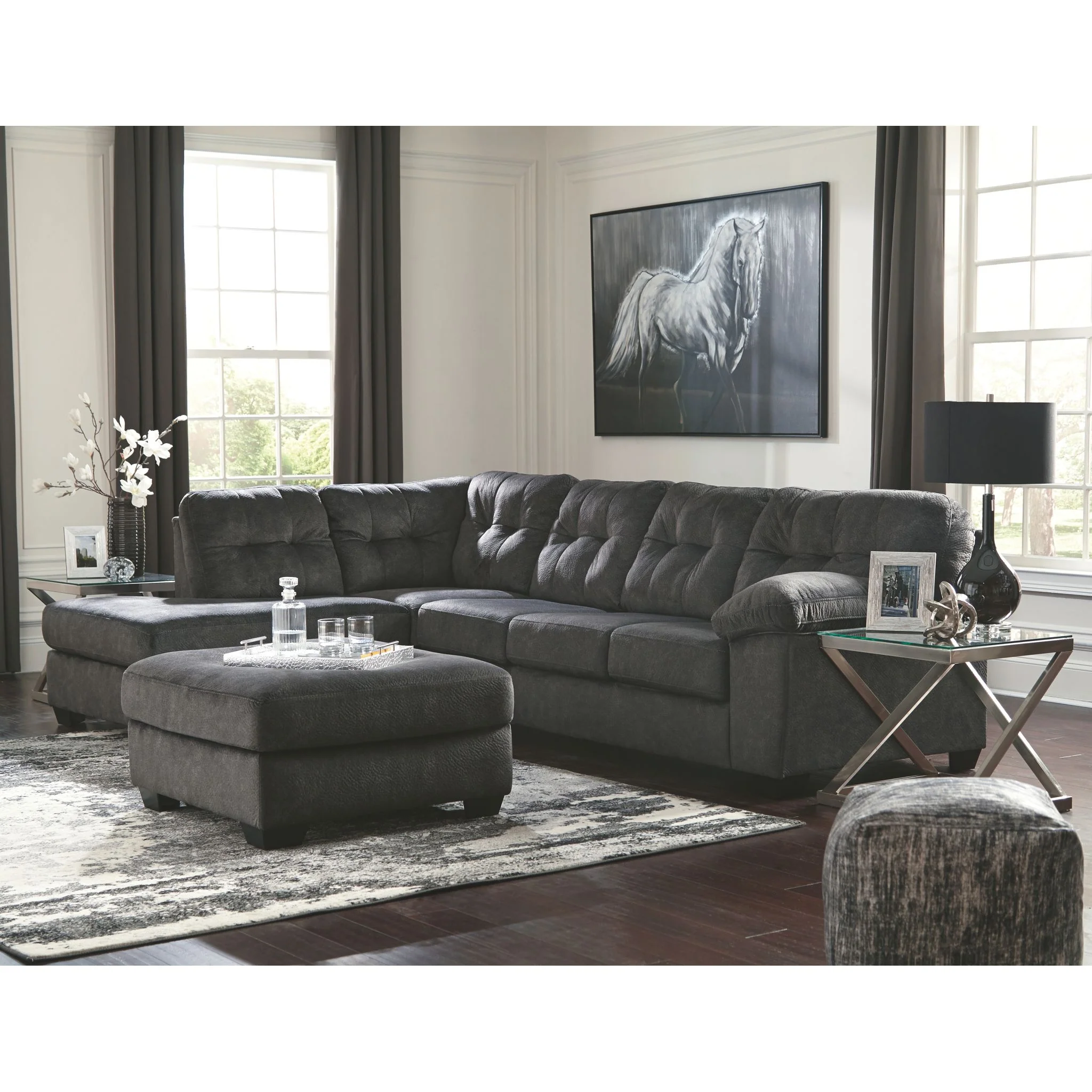 Accrington Oversized Accent Ottoman - Image 3