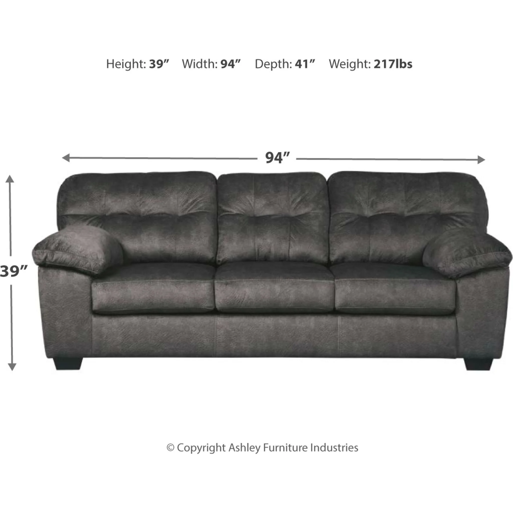Accrington Queen Sofa Sleeper - Image 4