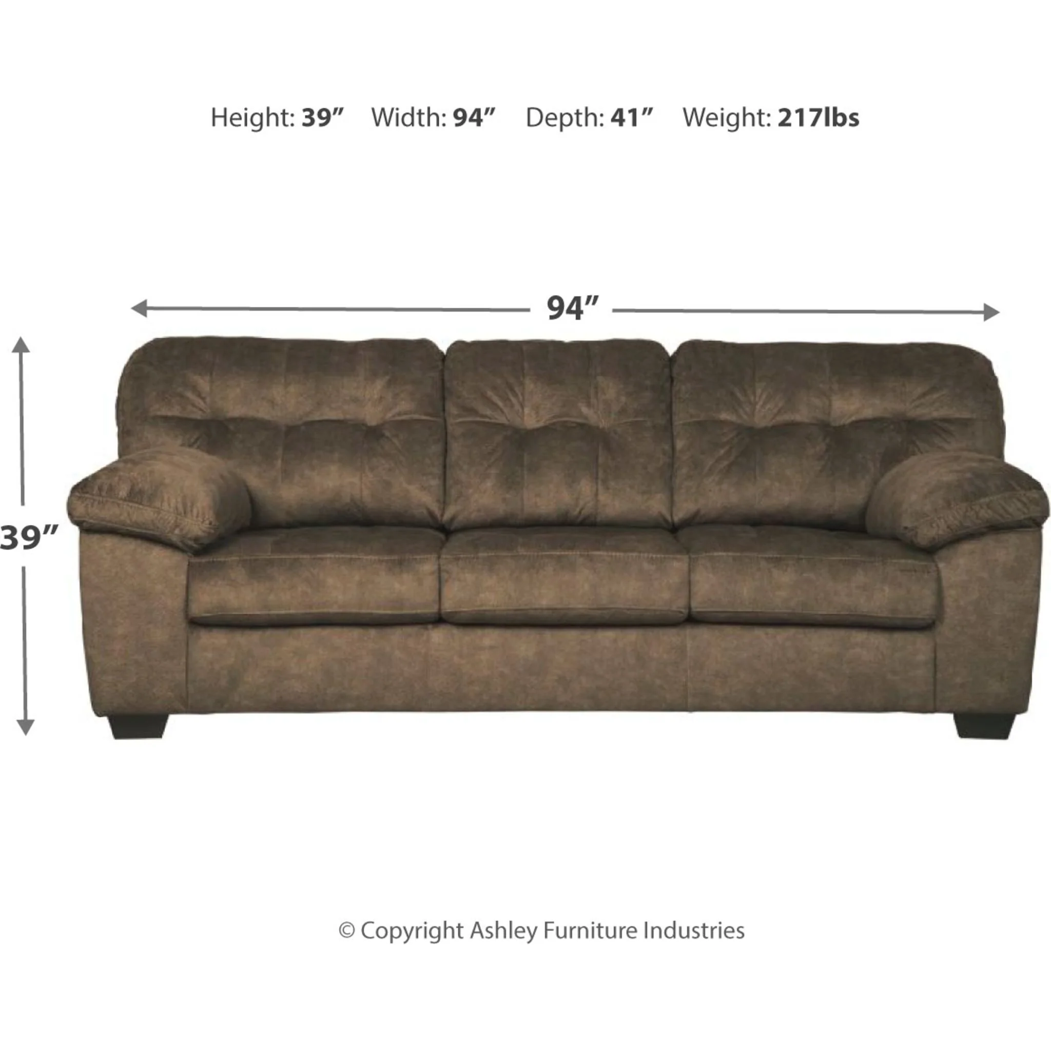Accrington Queen Sofa Sleeper - Image 4