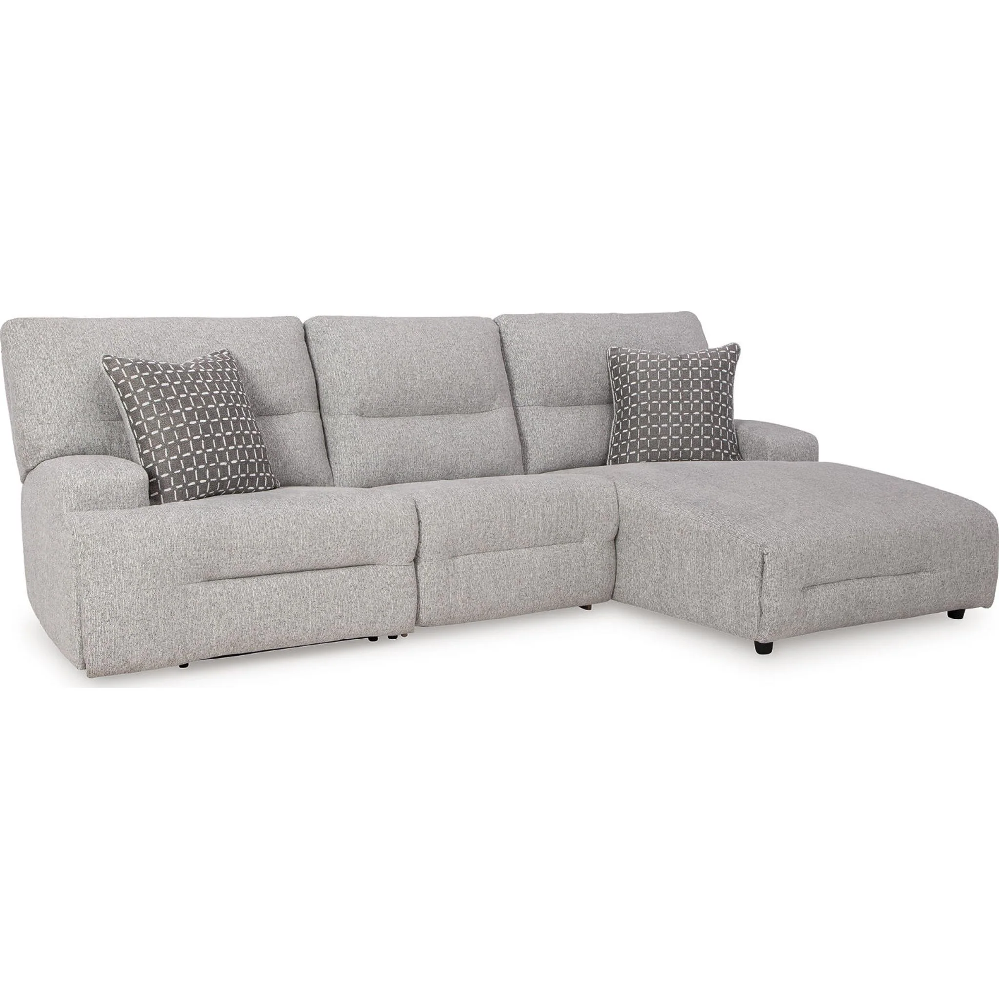 Acklen Place 3 Piece Power Reclining Sectional with Chaise - Image 2