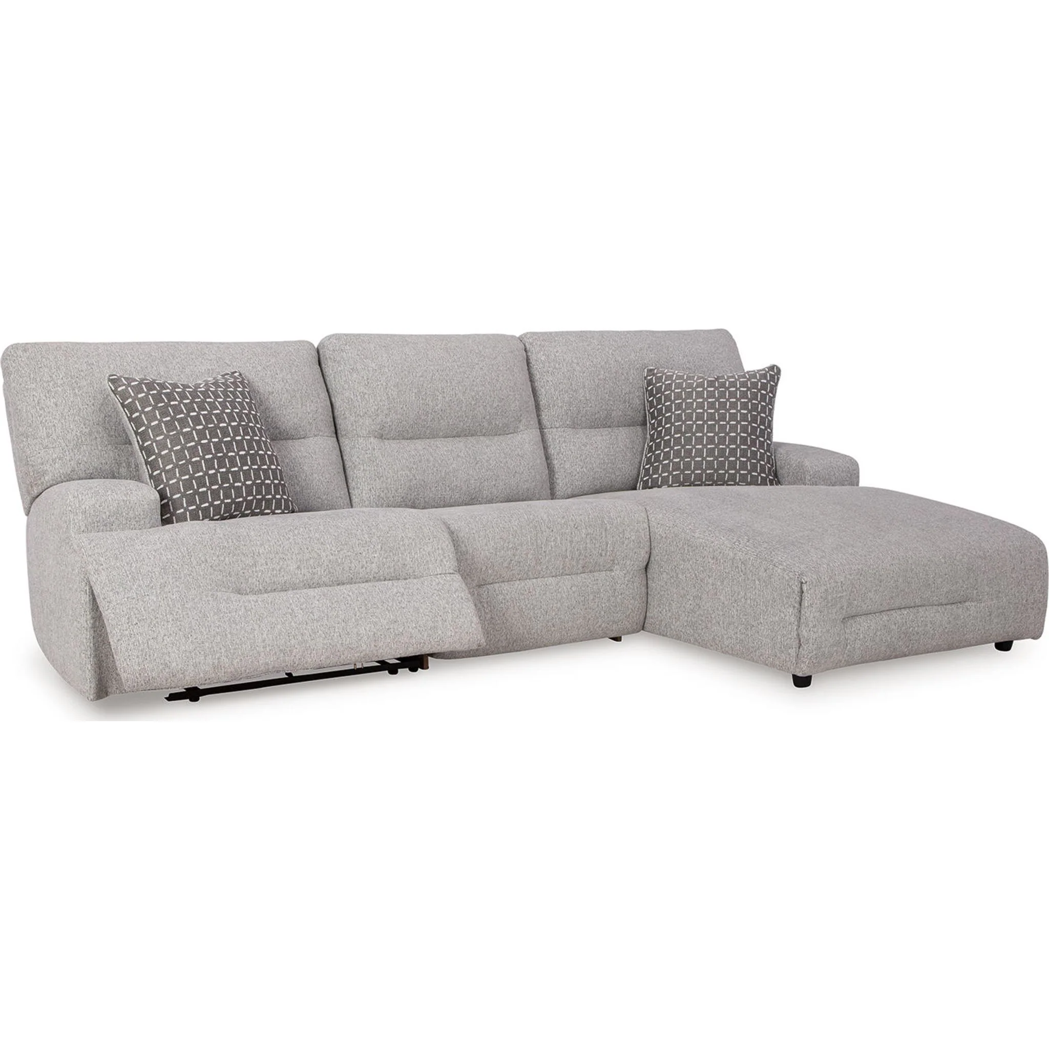 Acklen Place 3 Piece Power Reclining Sectional with Chaise - Image 3