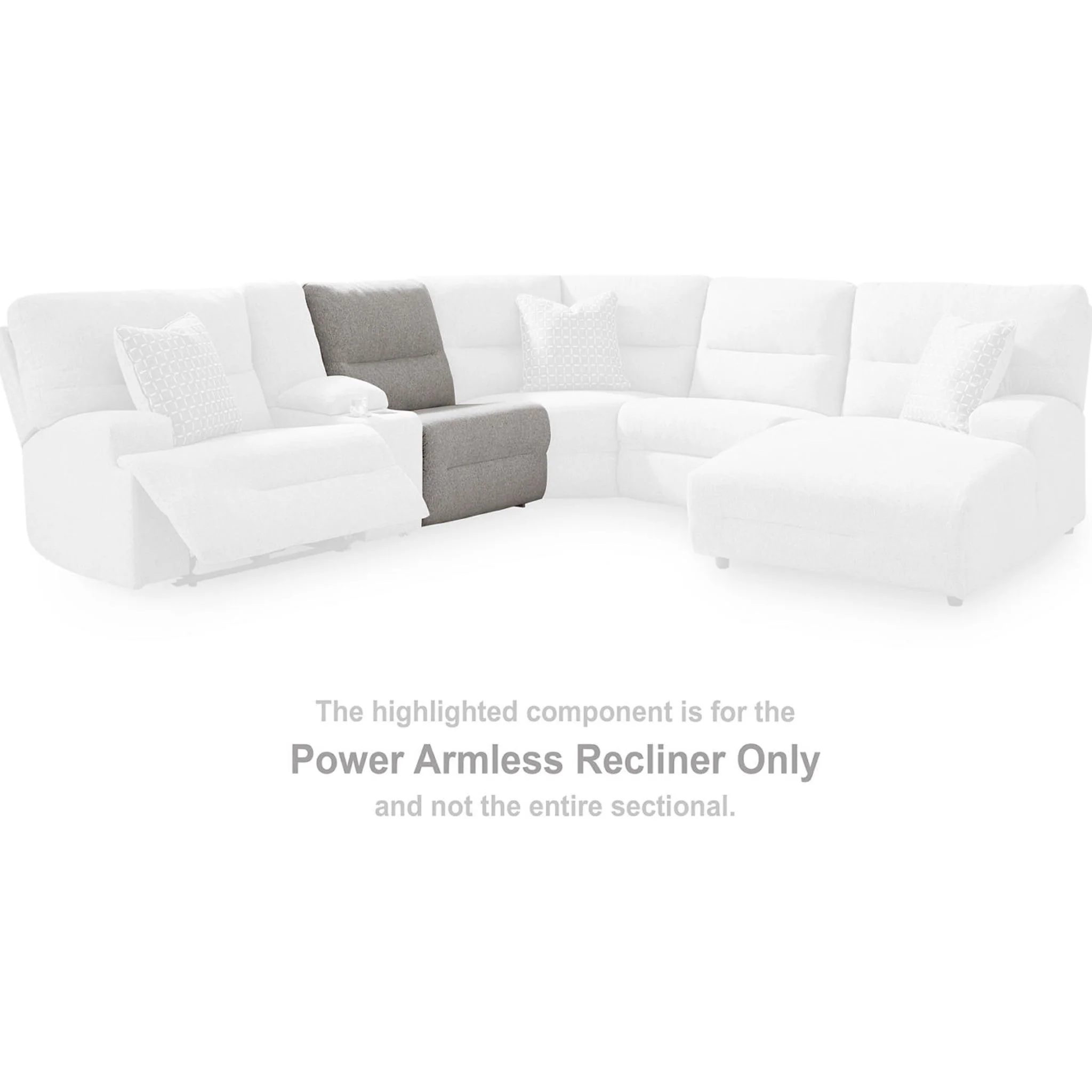 Acklen Place 5 Piece Power Reclining Sectional - Image 7