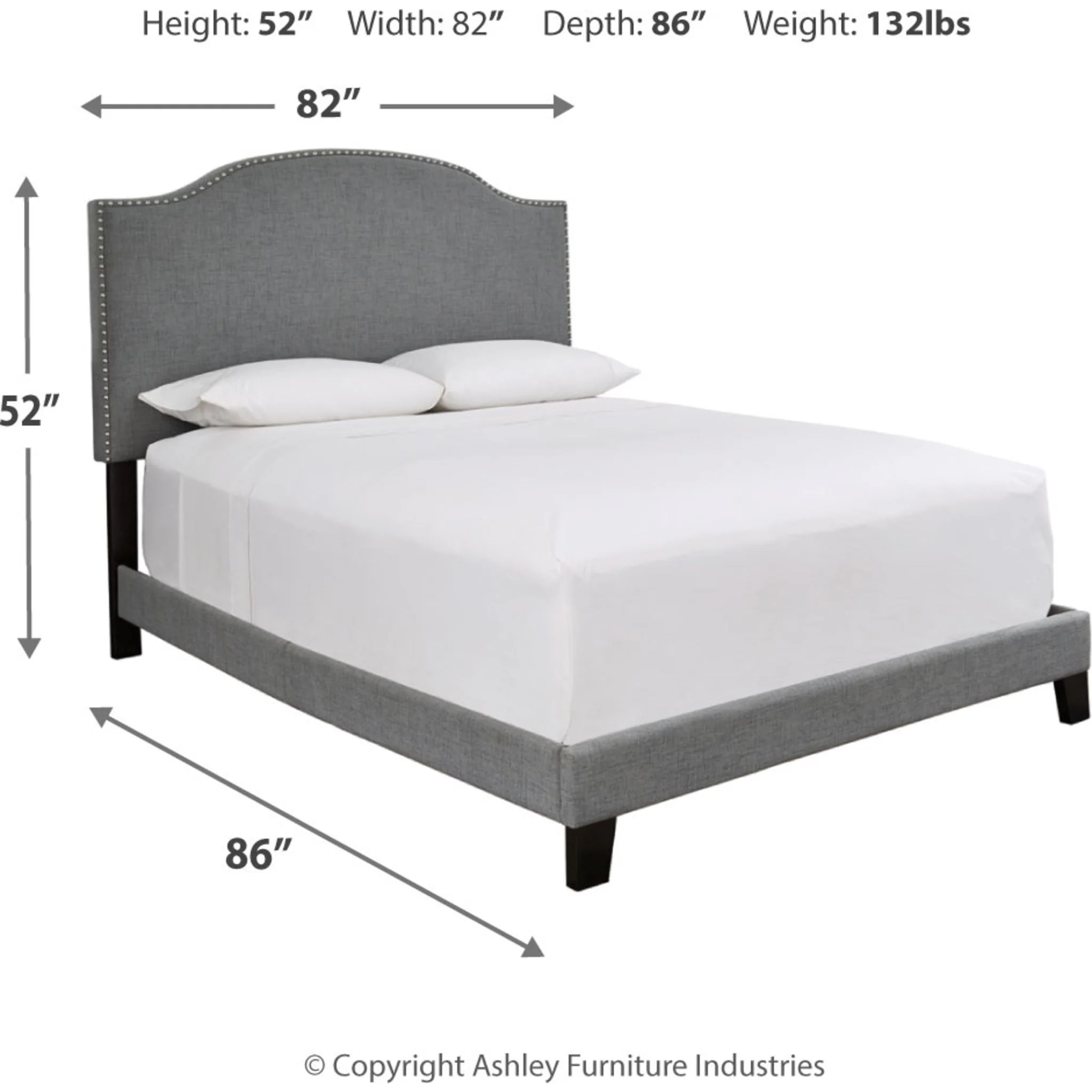 Adelloni King Upholstered Bed - Image 6