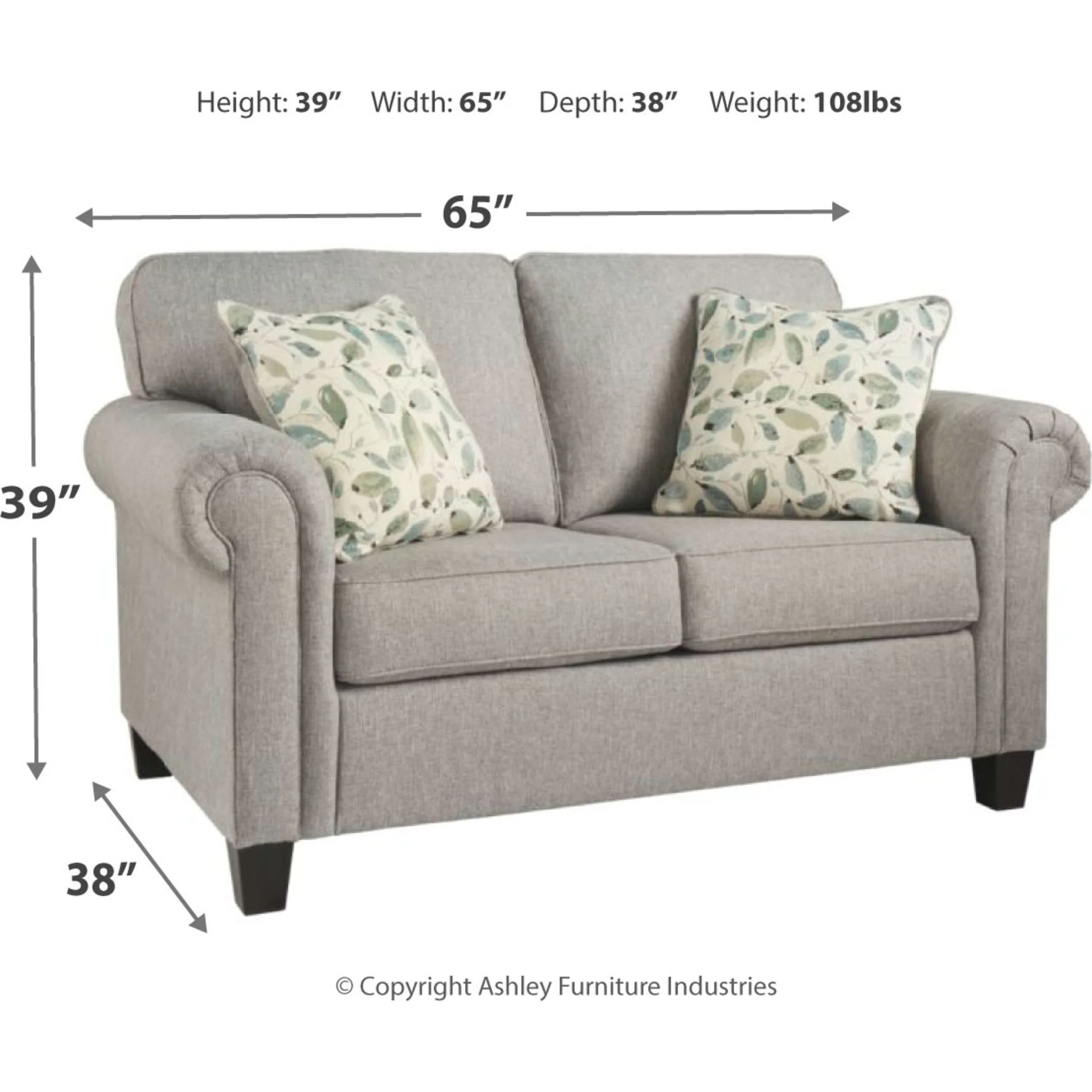Alandari Loveseat - Image 4