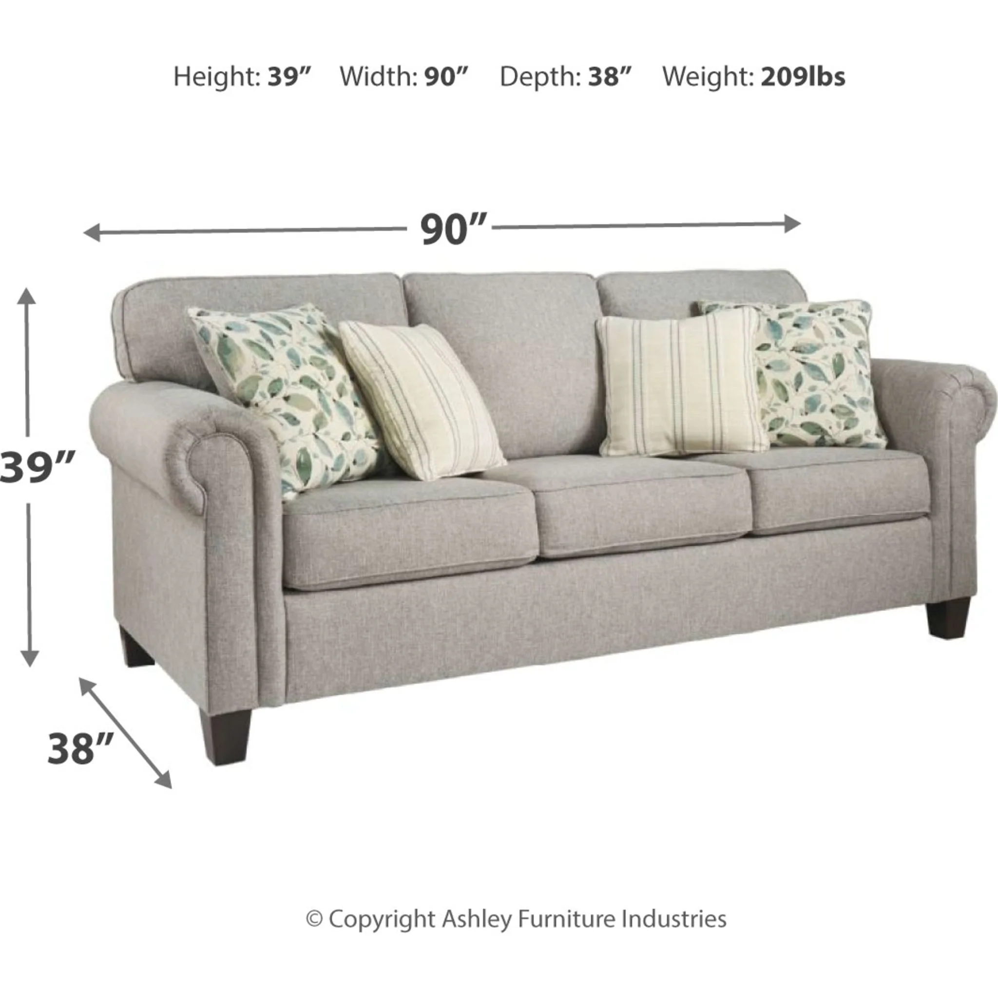 Alandari Queen Sofa Sleeper - Image 4