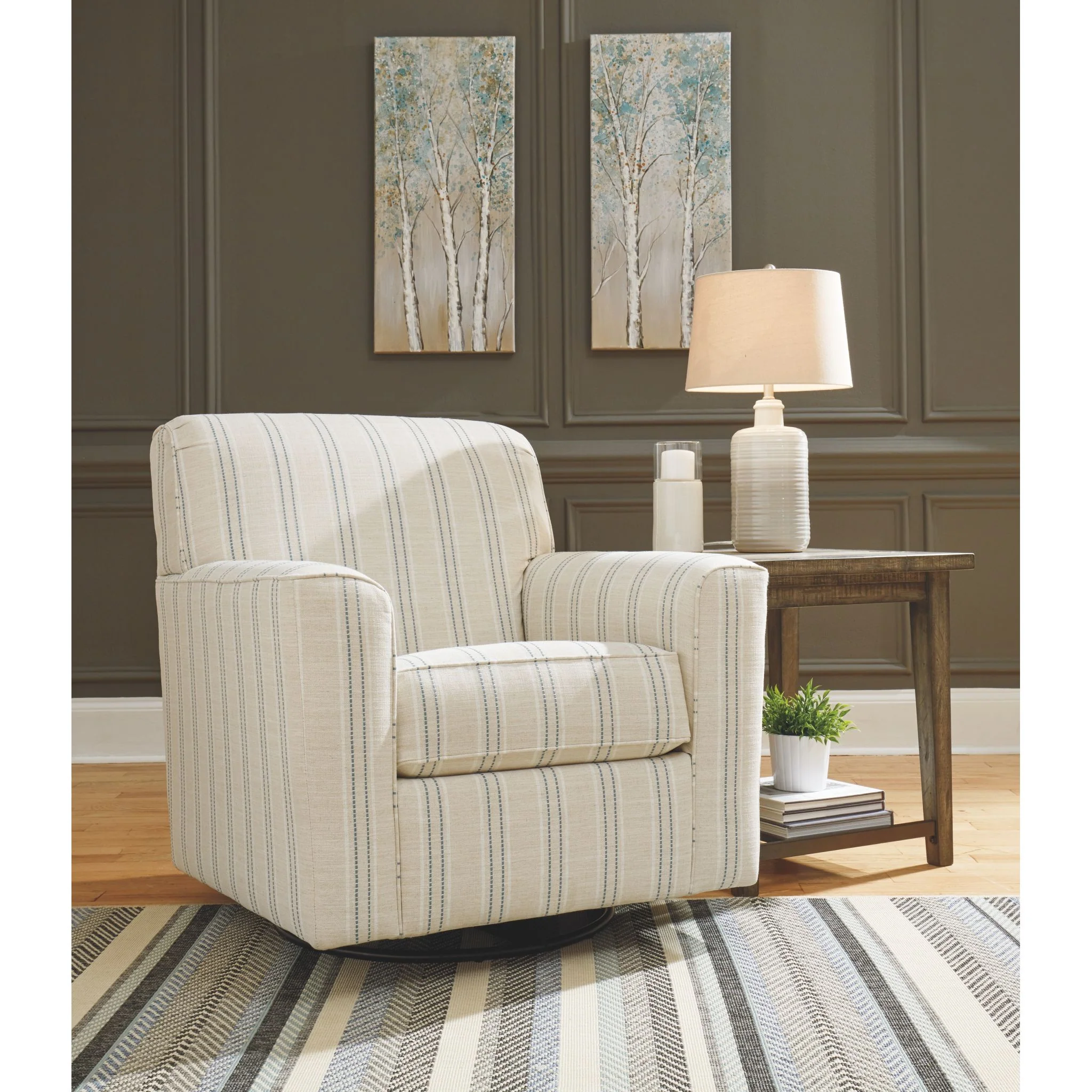 Alandari Swivel Accent Chair - Image 6