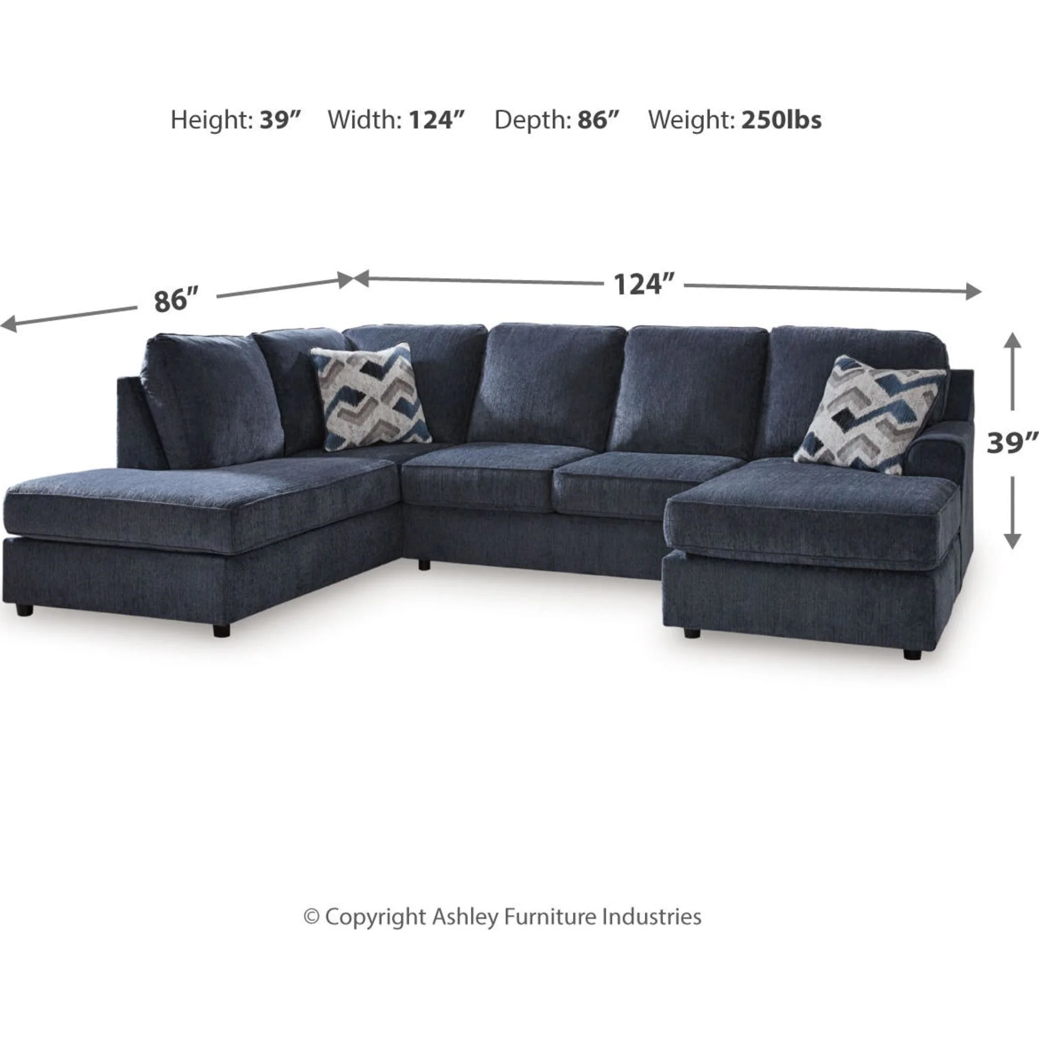 Albar Place 2 Piece Sectional - Image 5