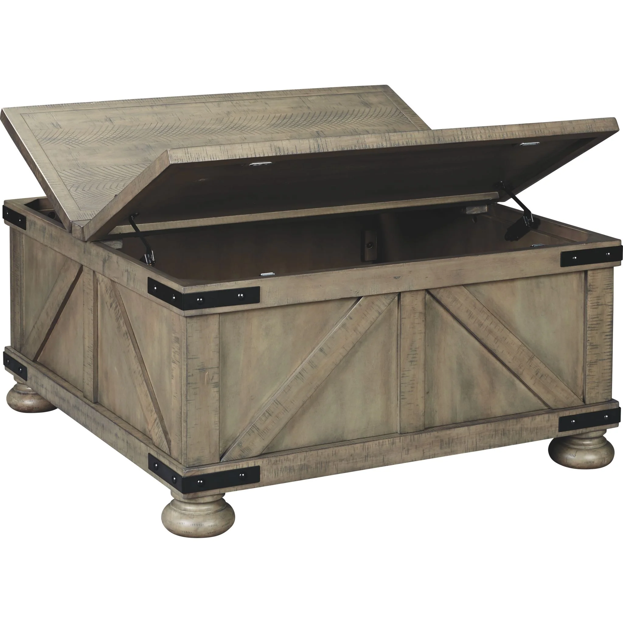 Aldwin Coffee Table with Storage - Image 6