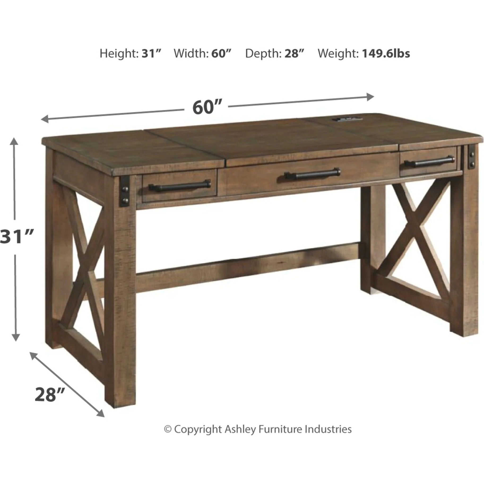 Aldwin Desk - Image 4