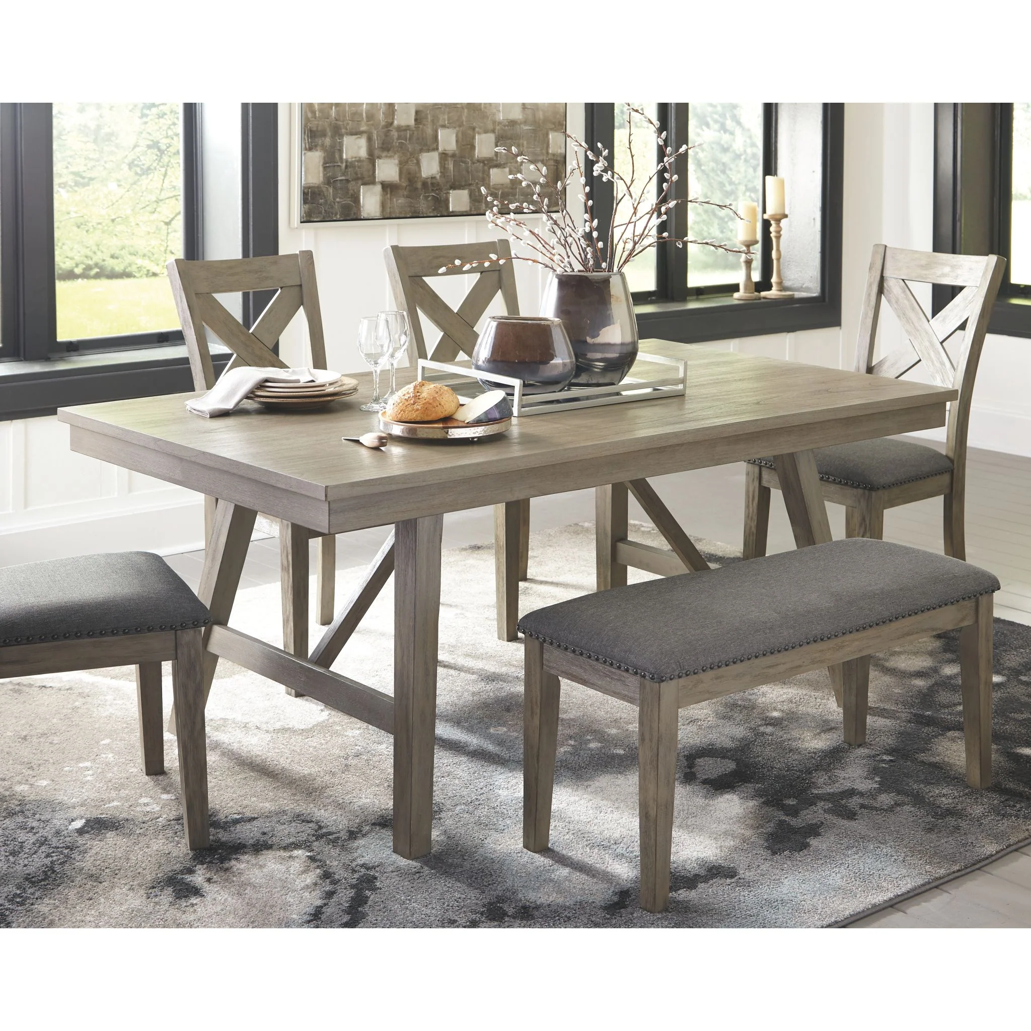 Aldwin Rectangular Dining Room Table - Image 14