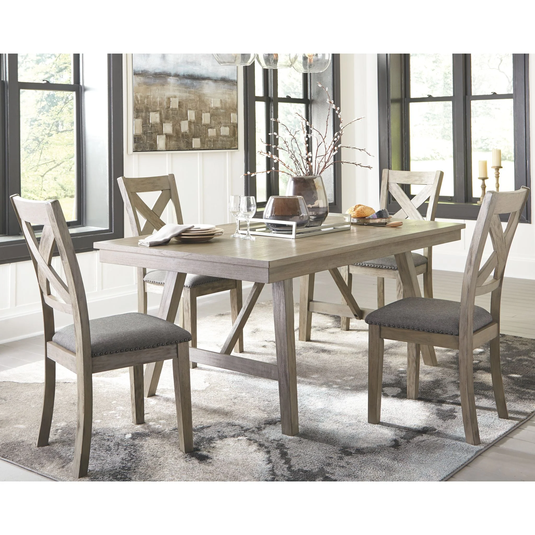 Aldwin Rectangular Dining Room Table - Image 2